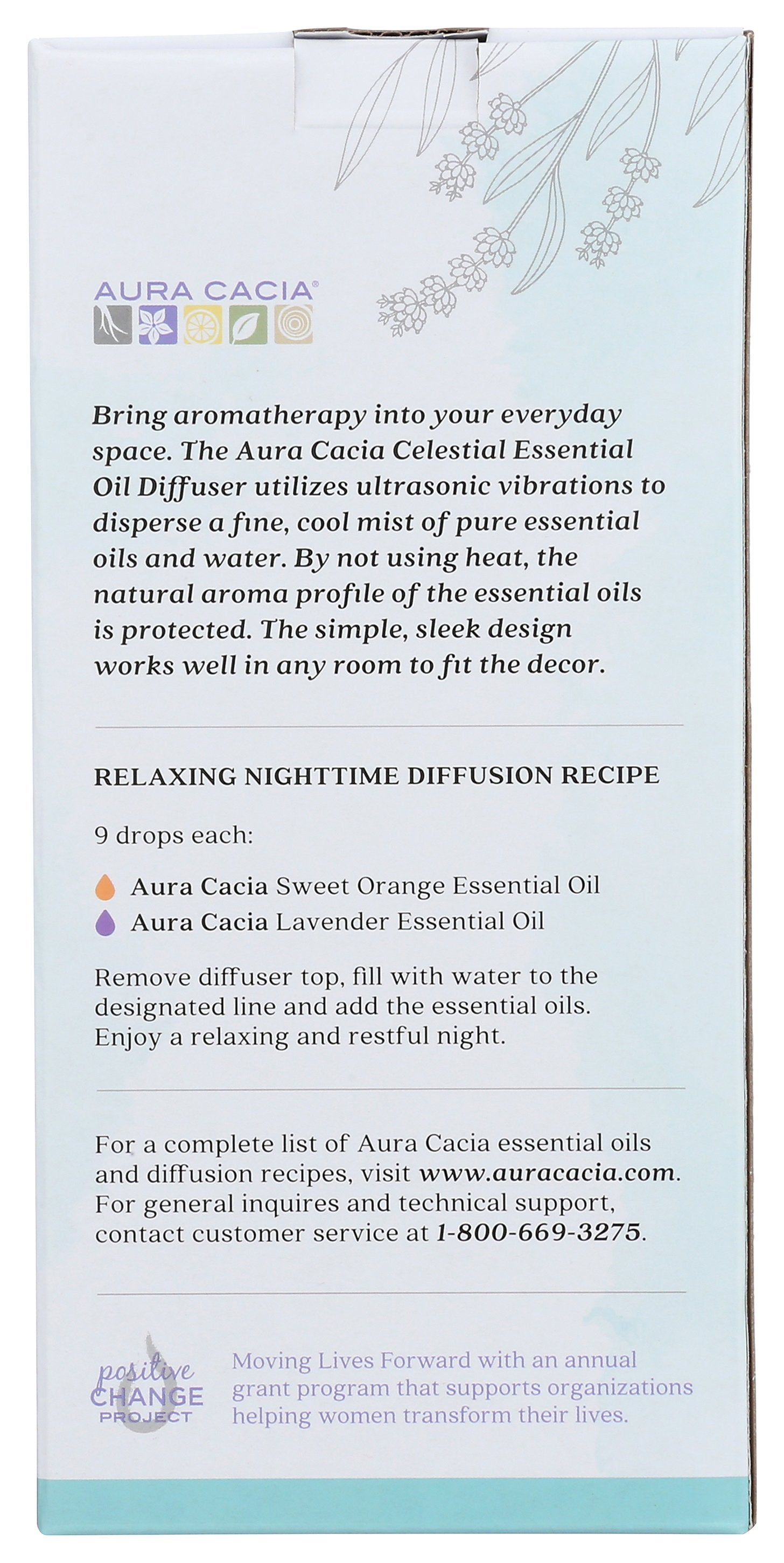 AURA CACIA DIFFUSER ULTRSNC CLSTIAL