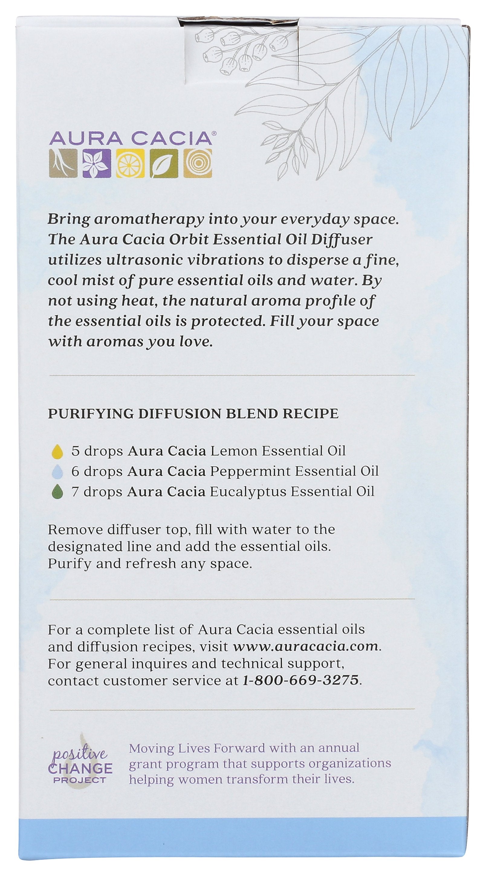 AURA CACIA DIFFUSER ULTRSONIC ORBIT