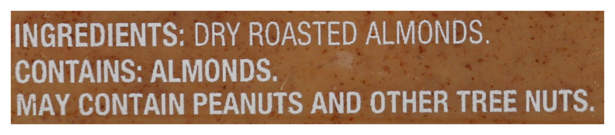 MARANATHA NUT BTTR ALMND CRMY NS - Case of 6
