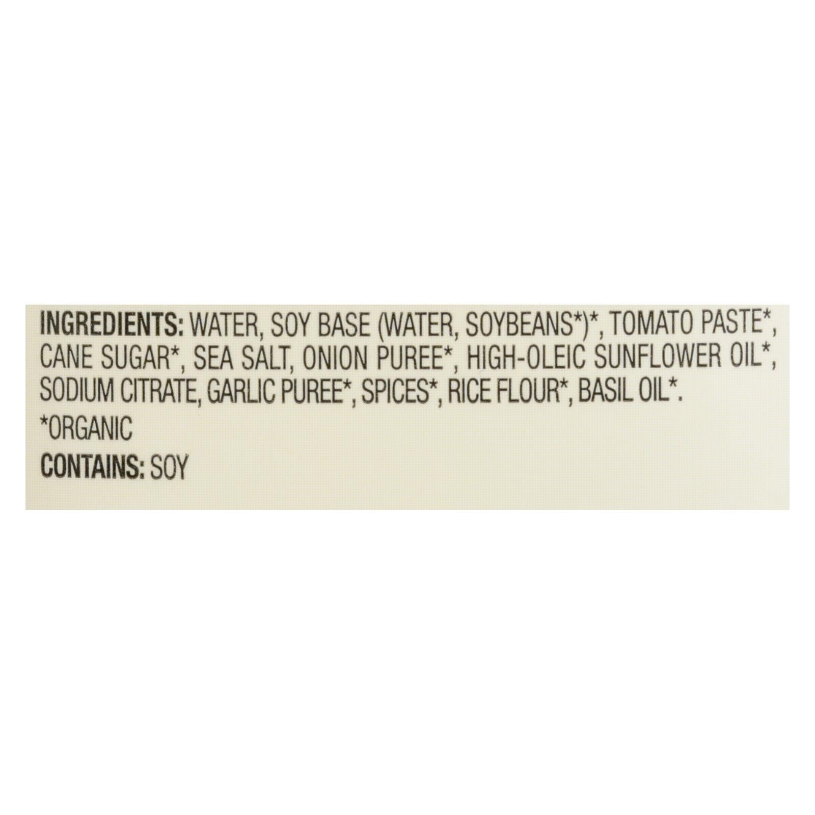 Pacific Natural Foods Tomato Basil Soup - Creamy - Case Of 12 - 32 Fl Oz.