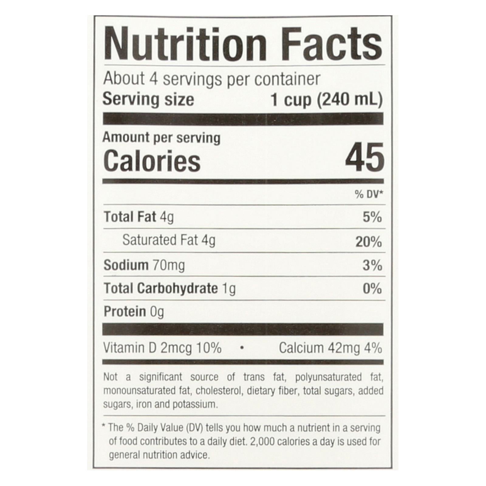 Pacific Natural Foods Coconut Original - Unsweetened - 32 Fl oz.
