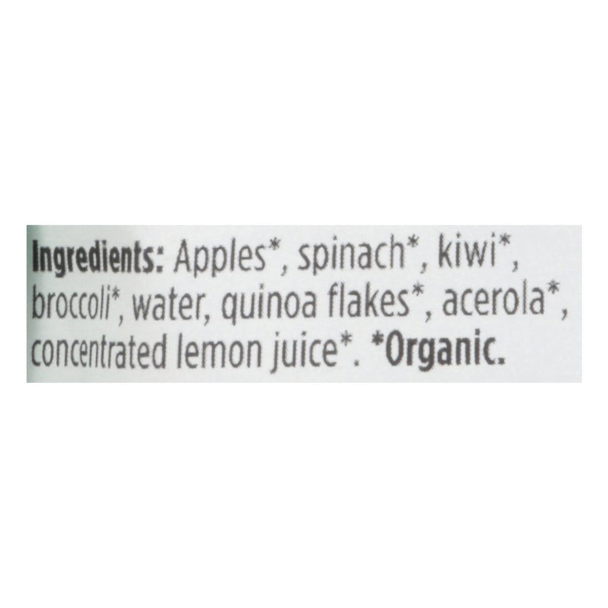 Love Child Organics - Puree Og2 Apl Spin Kiwi B - CS of 12-4 OZ
