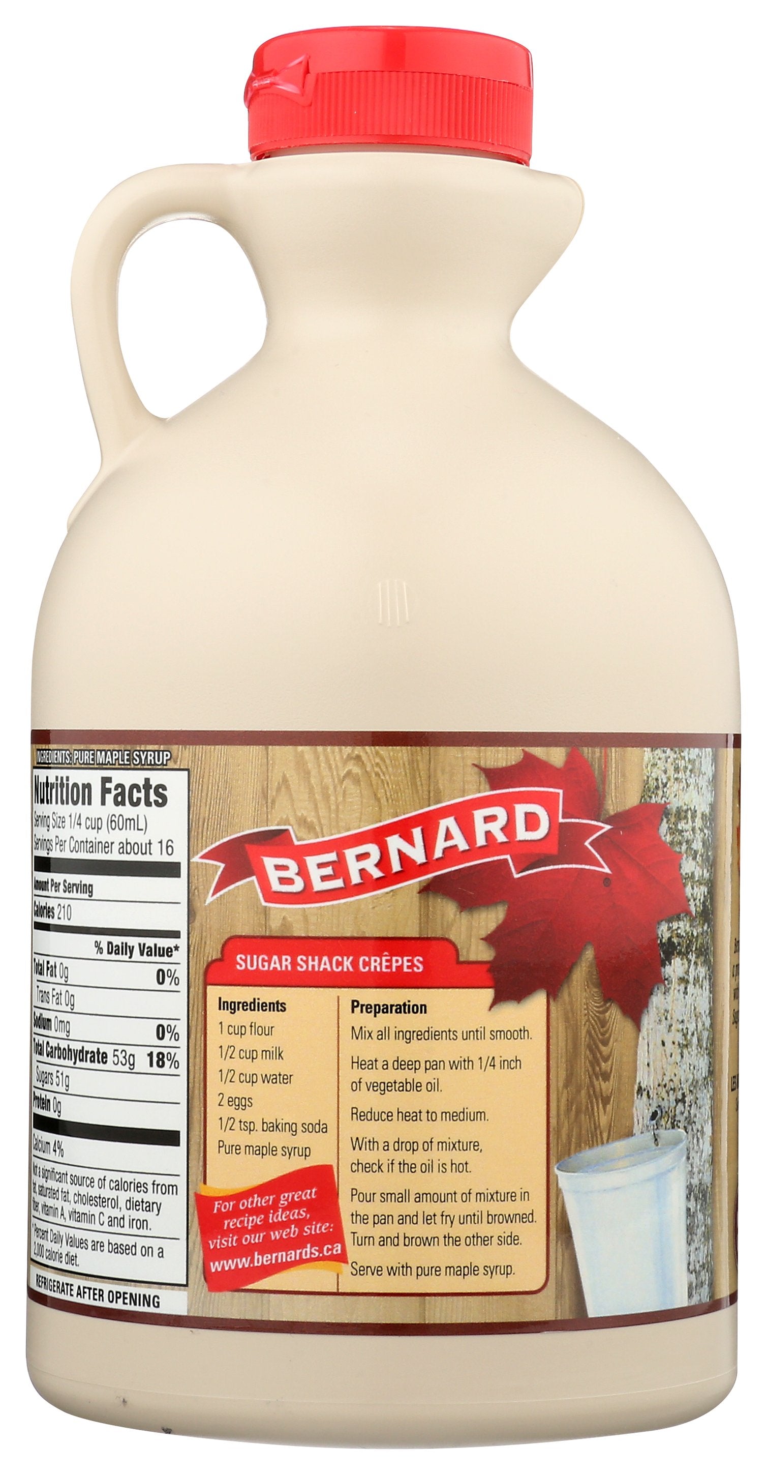 BERNARD SYRUP MAPLE V DARK - Case of 6