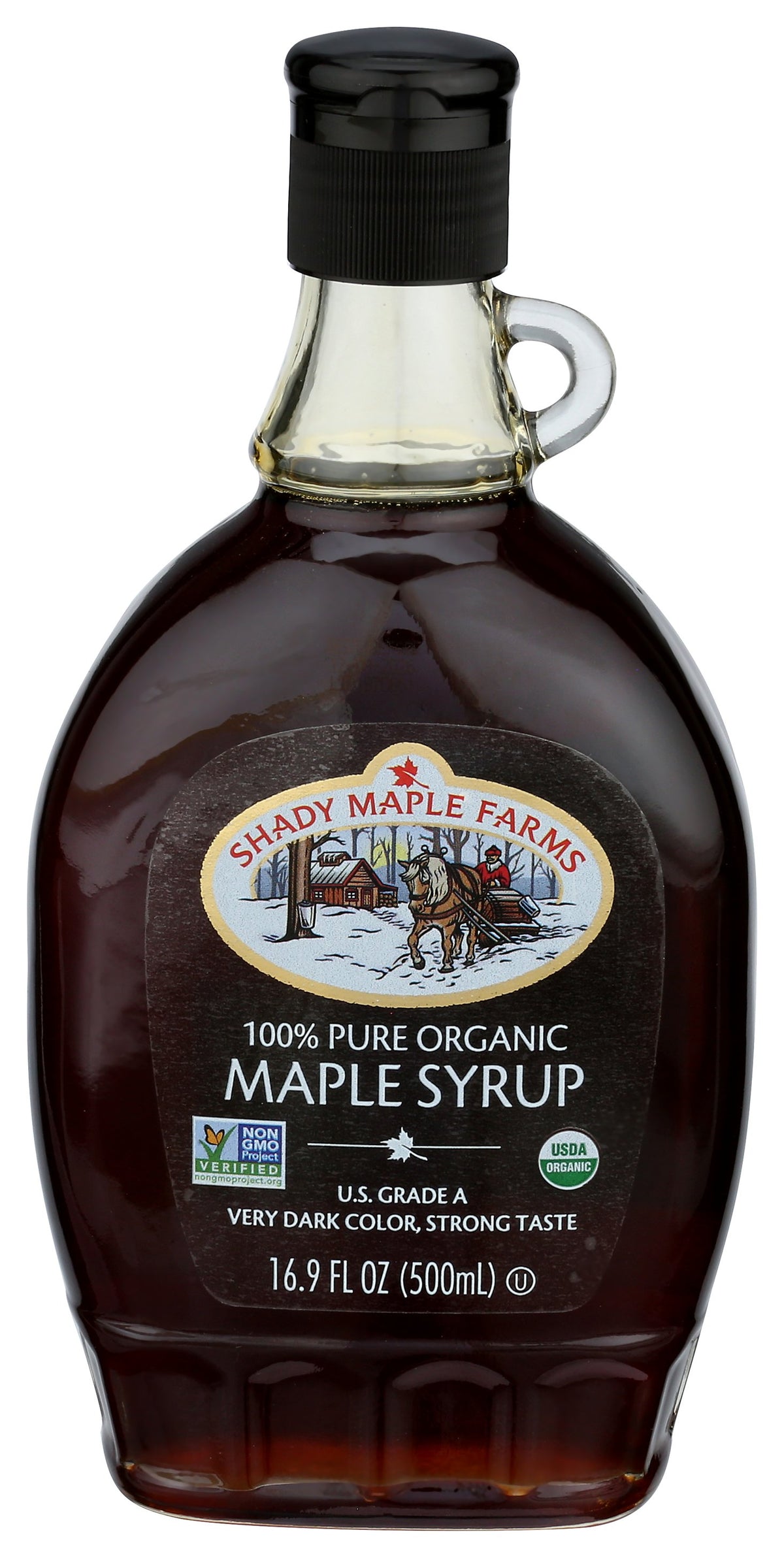 SHADY MAPLE FARM SYRUP MAPLE DARK ORG - Case of 12