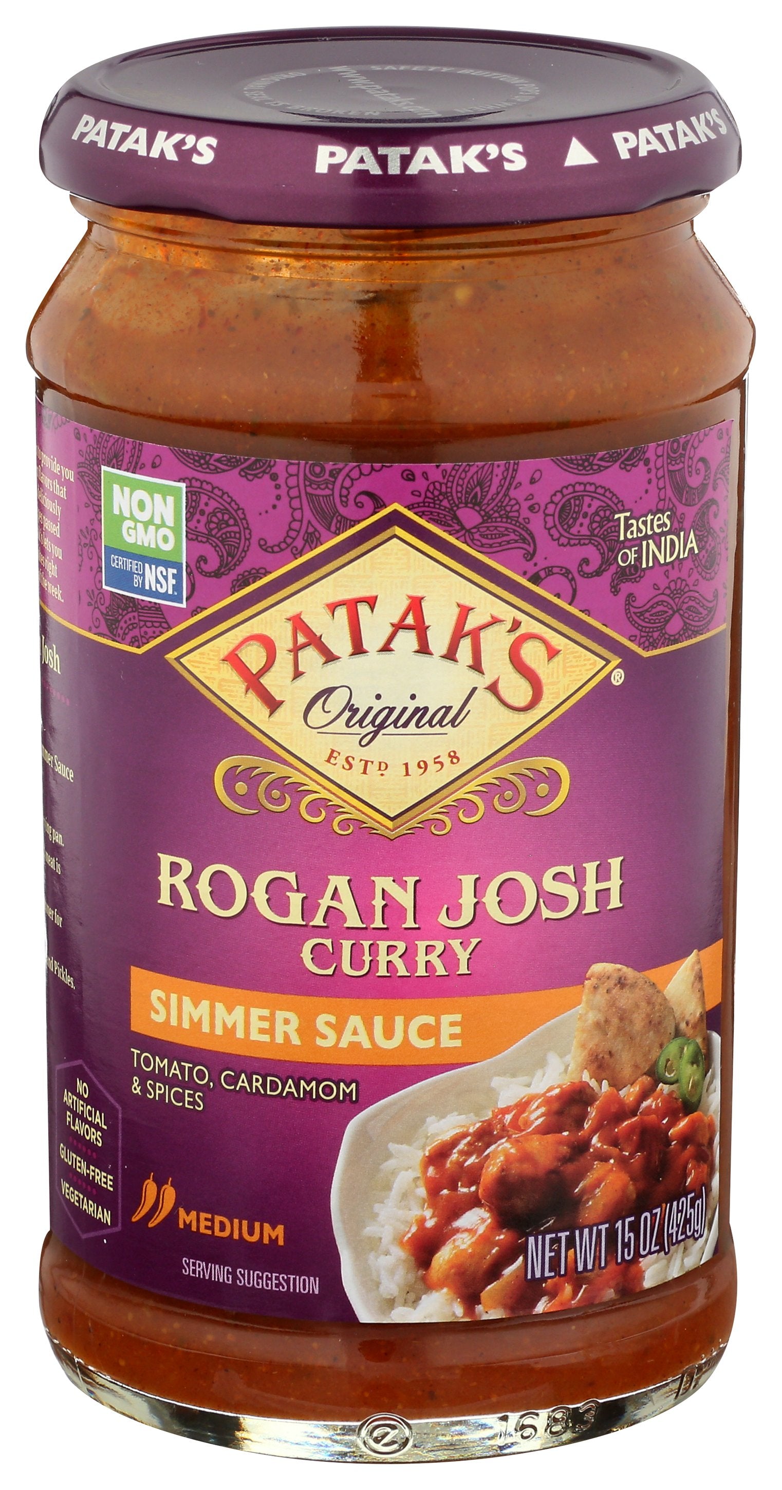 PATAKS COOKING SCE ROGAN JOSH - Case of 6