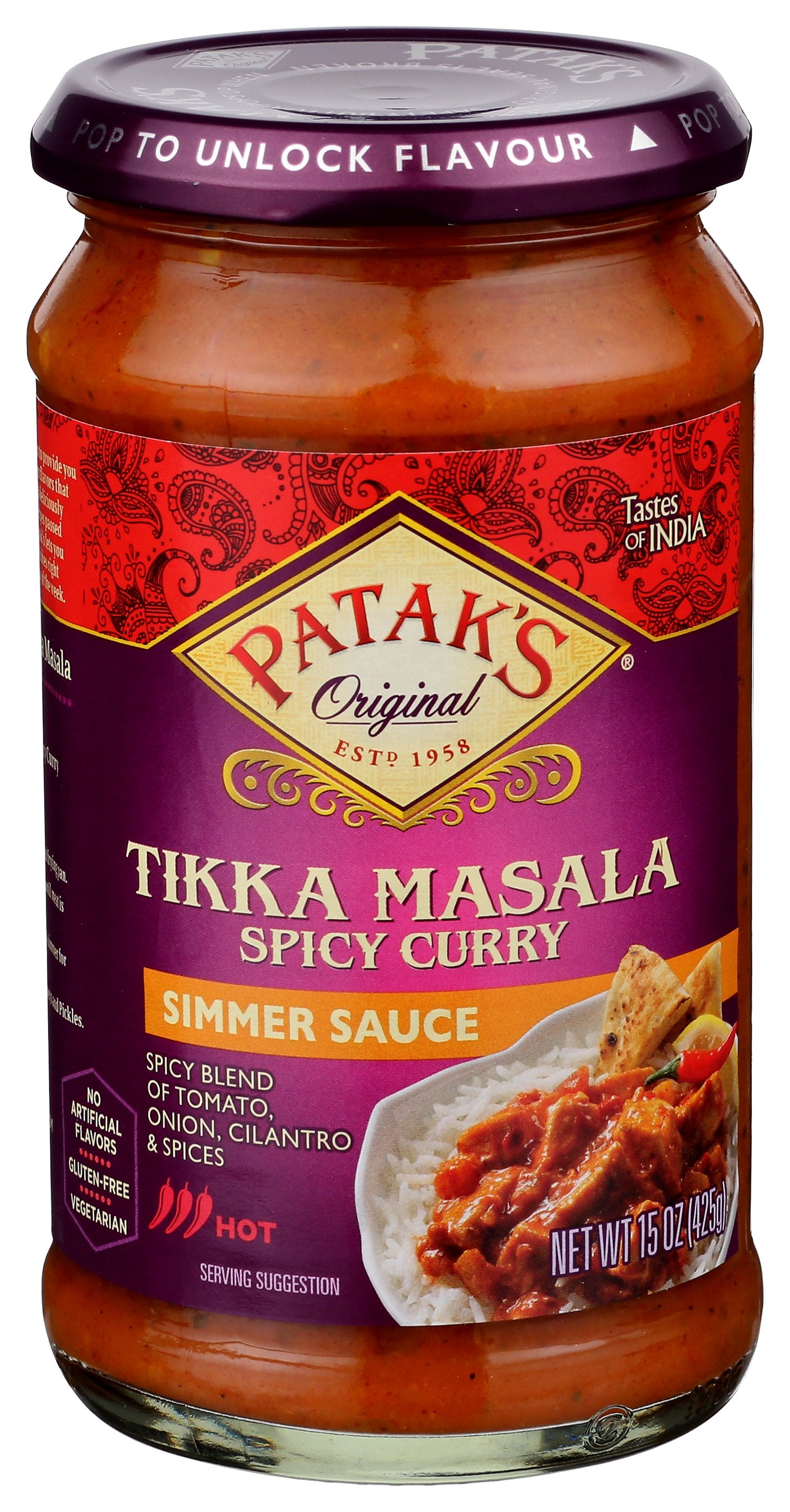 PATAKS MASALA TIKKA SPICY - Case of 6