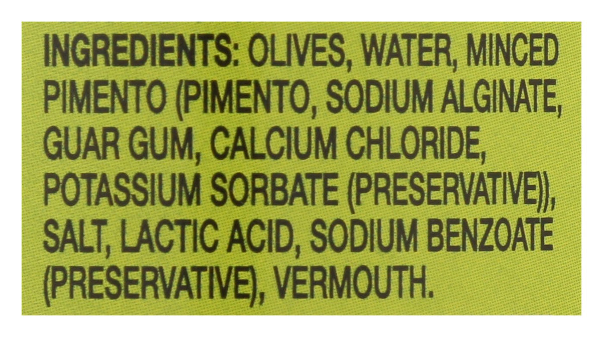 SABLE & ROSENFELD TIPSY OLIVE VERMOUTH - Case of 6 [TIPSY VERMOUTH PIMENTO OLIVES - 4.94 OZ]