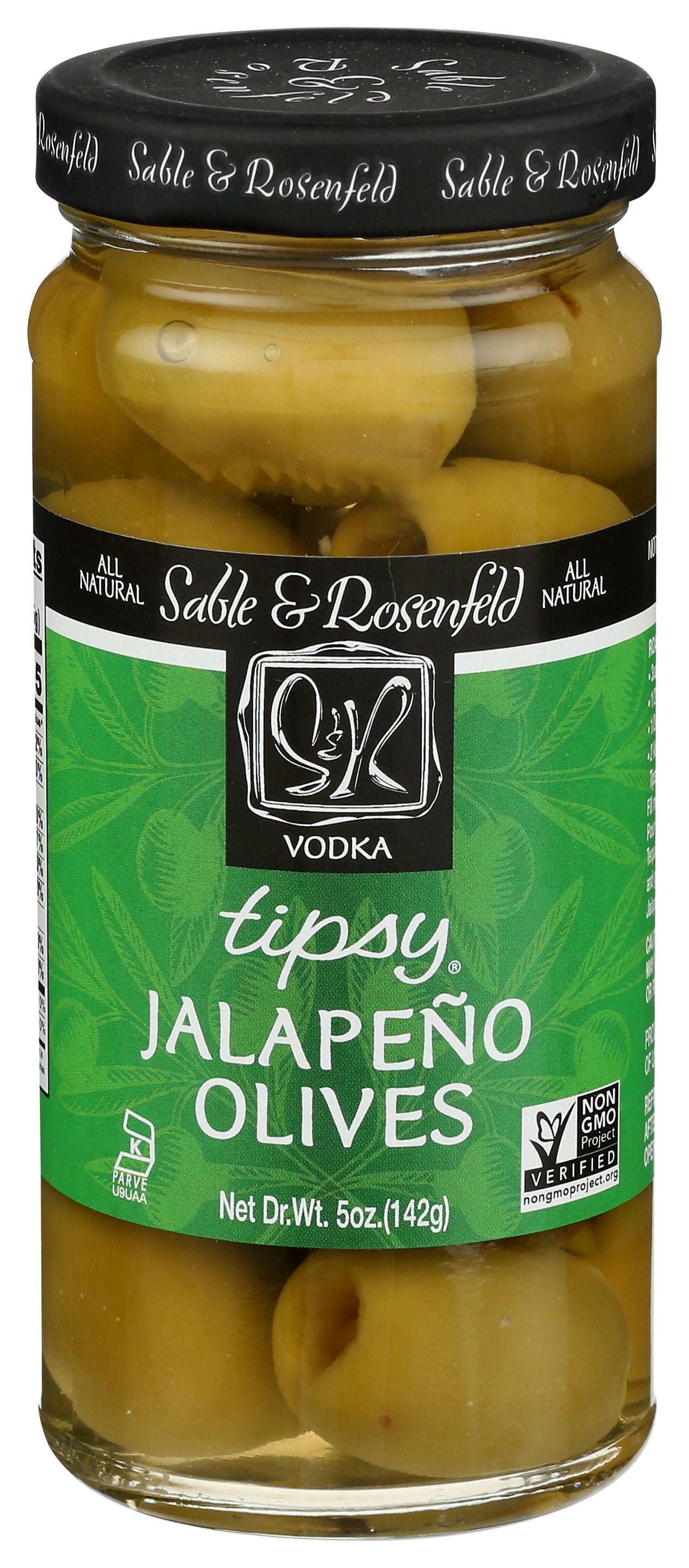 SABLE & ROSENFELD TIPSY OLIVE STFD JLPNO - Case of 6