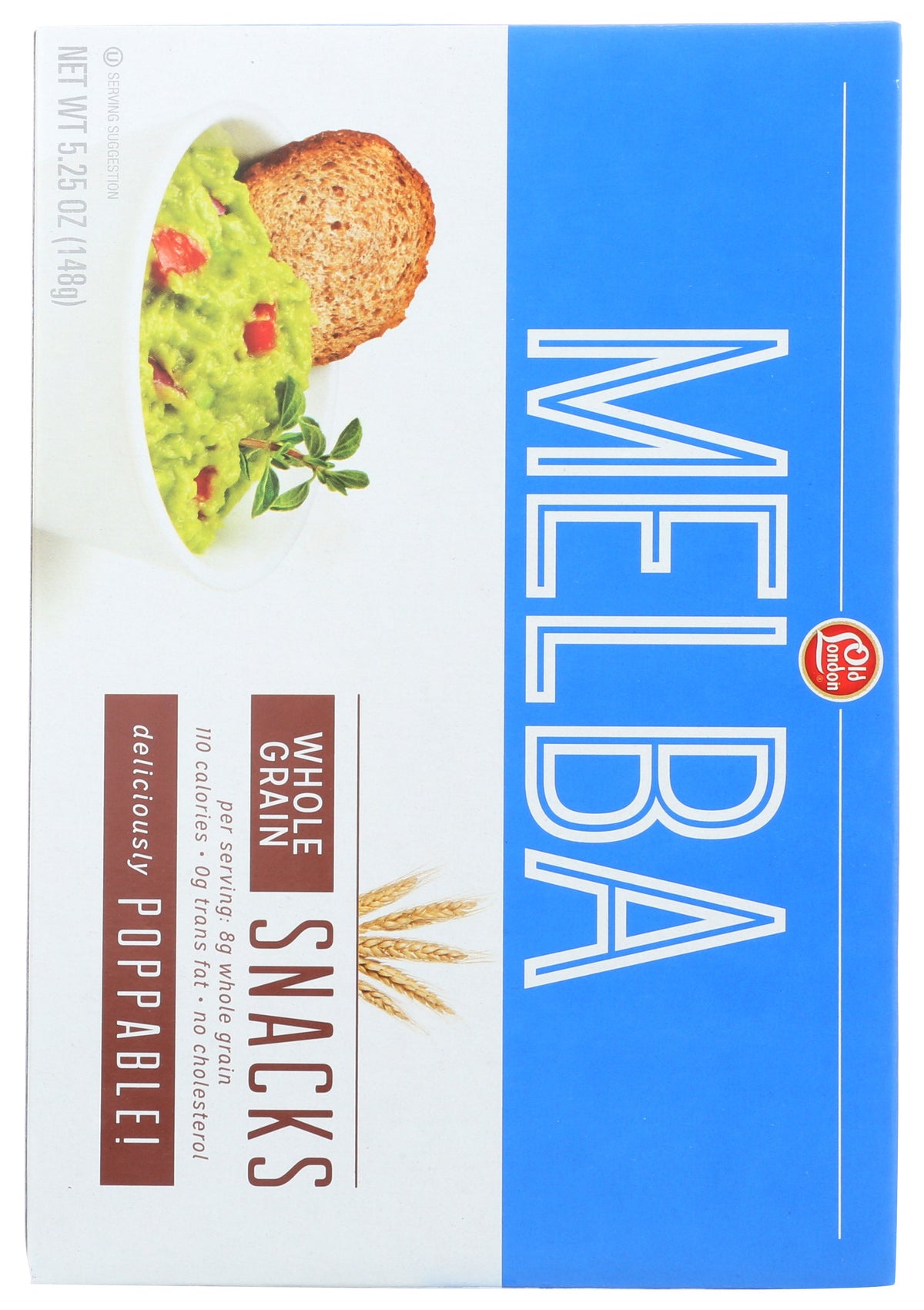 OLD LONDON MELBA SNCK WHOLE GRN - Case of 12