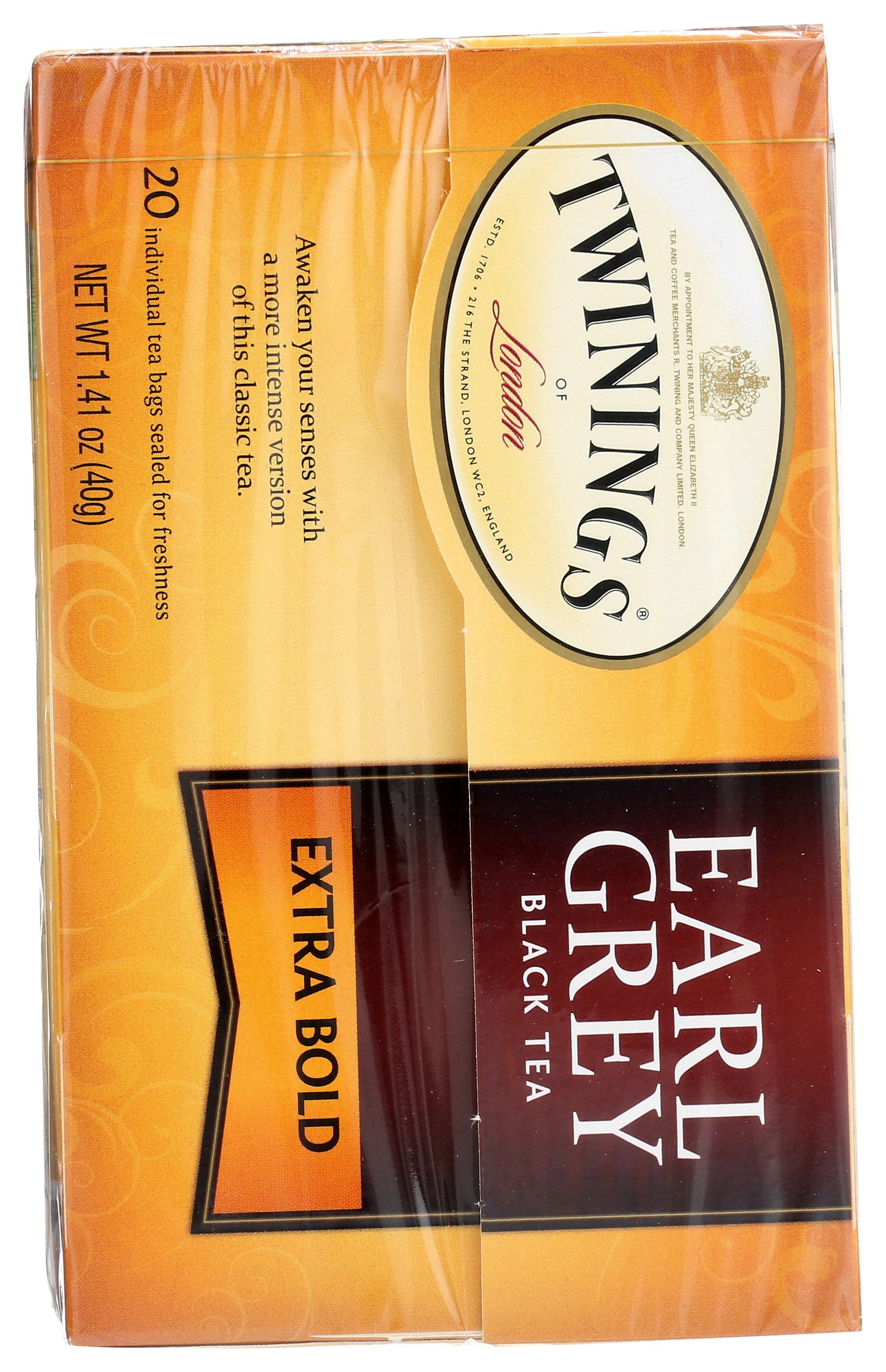 TWINING TEA TEA  EARL GREY EXTR BOLD - Case of 6