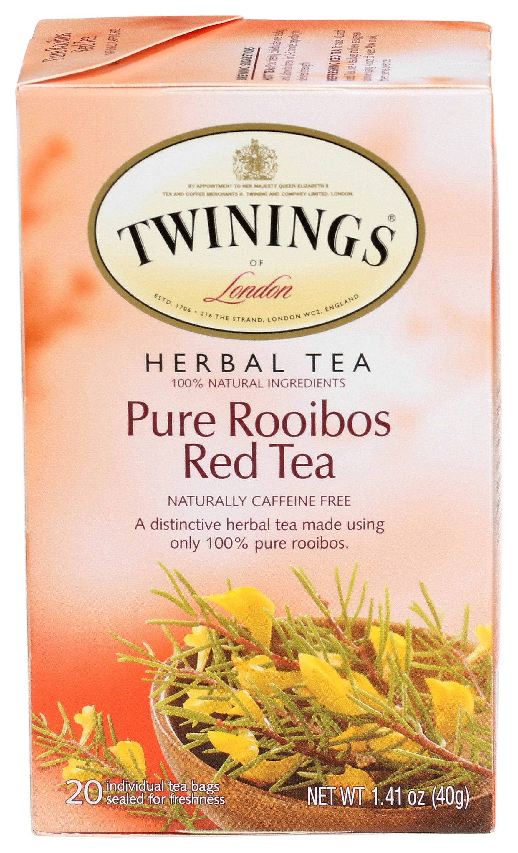 TWINING TEA TEA AFRICAN RED ROOBIOS - Case of 6