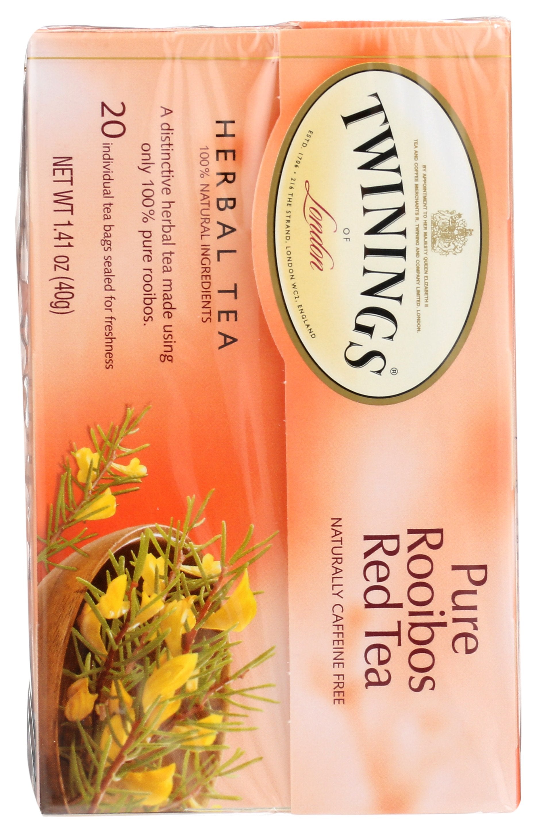 TWINING TEA TEA AFRICAN RED ROOBIOS - Case of 6