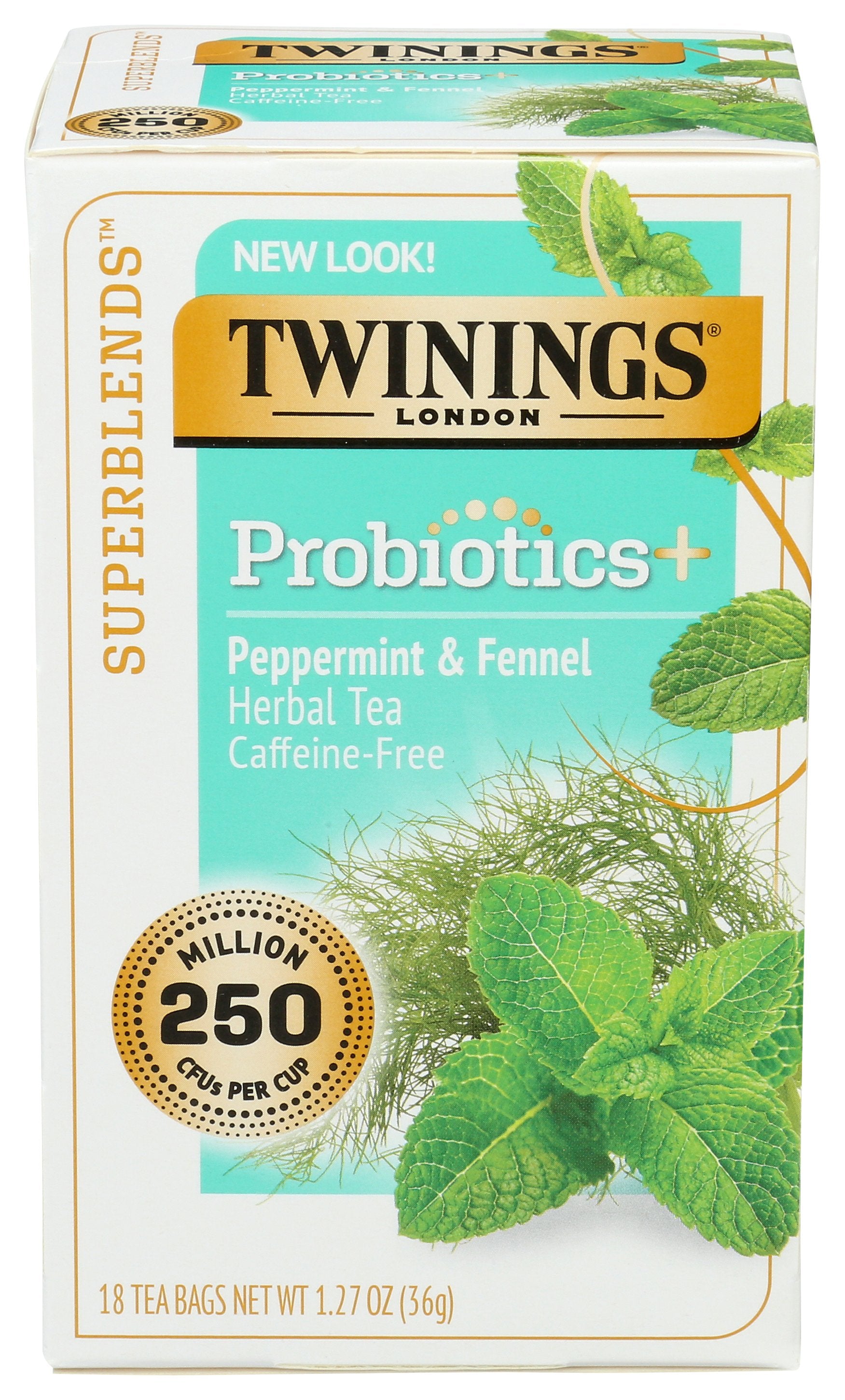 TWINING TEA TEA PROBTC PMINT FENNEL - Case of 6