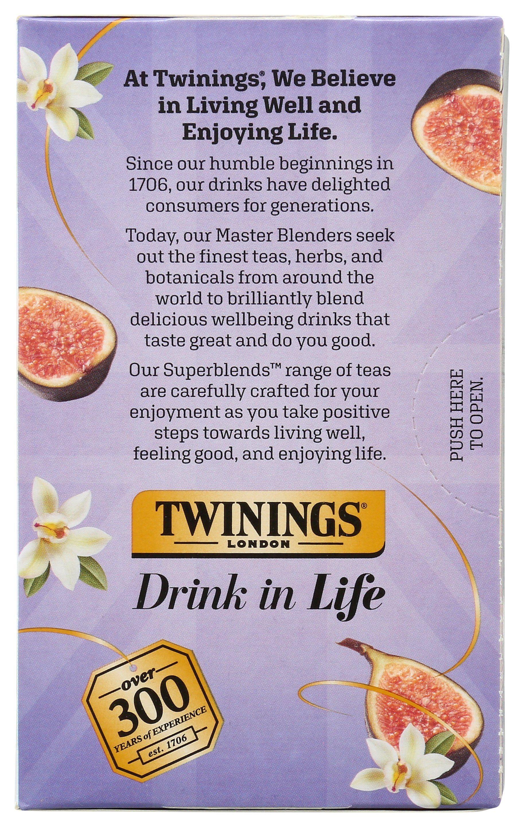 TWINING TEA TEA ADAPTOGENS CALM - Case of 6