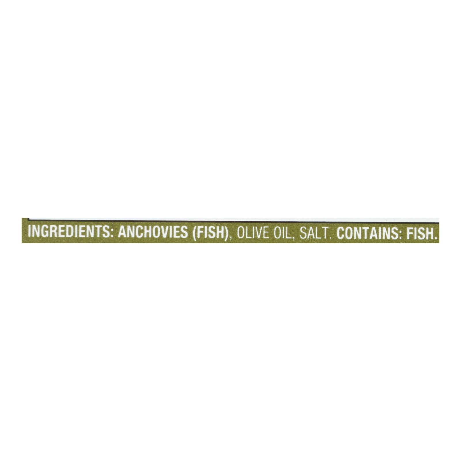 Season Flat Anchovies In Olive Oil - Case Of 12 - 2 Oz