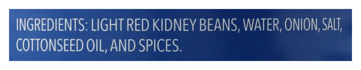 BLUE RUNNER BEAN RED CREAM STYLE - Case of 12 [BLUE RUNNER - RED BEANS - ORIGINAL - CREOLE CREAM STYLE - 27 OUNCE - 27 OZ]
