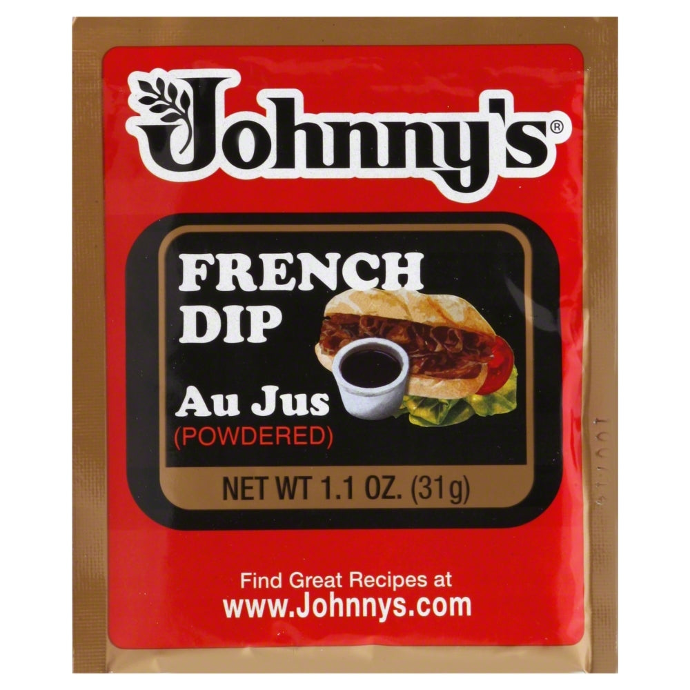 Johnny's Powder Au Jus - Case of 12 - 1.1 OZ