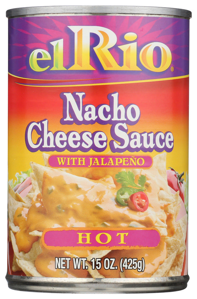 El Rio Nacho Cheese Sauce Hot -  15 oz (Pack of 12)