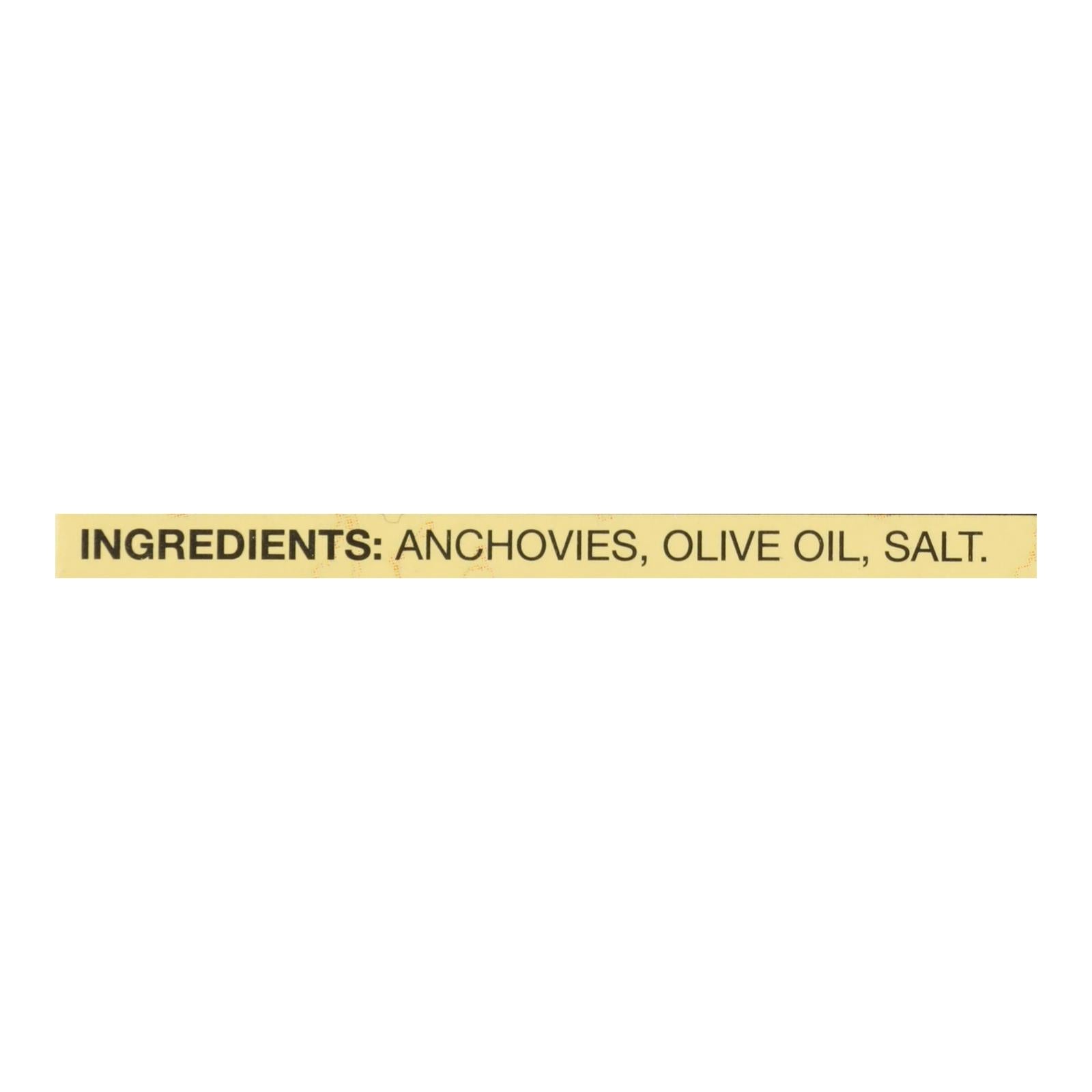 Reese Anchovies - Flat Fillets - in Pure Olive Oil - 2 oz - Case of 10