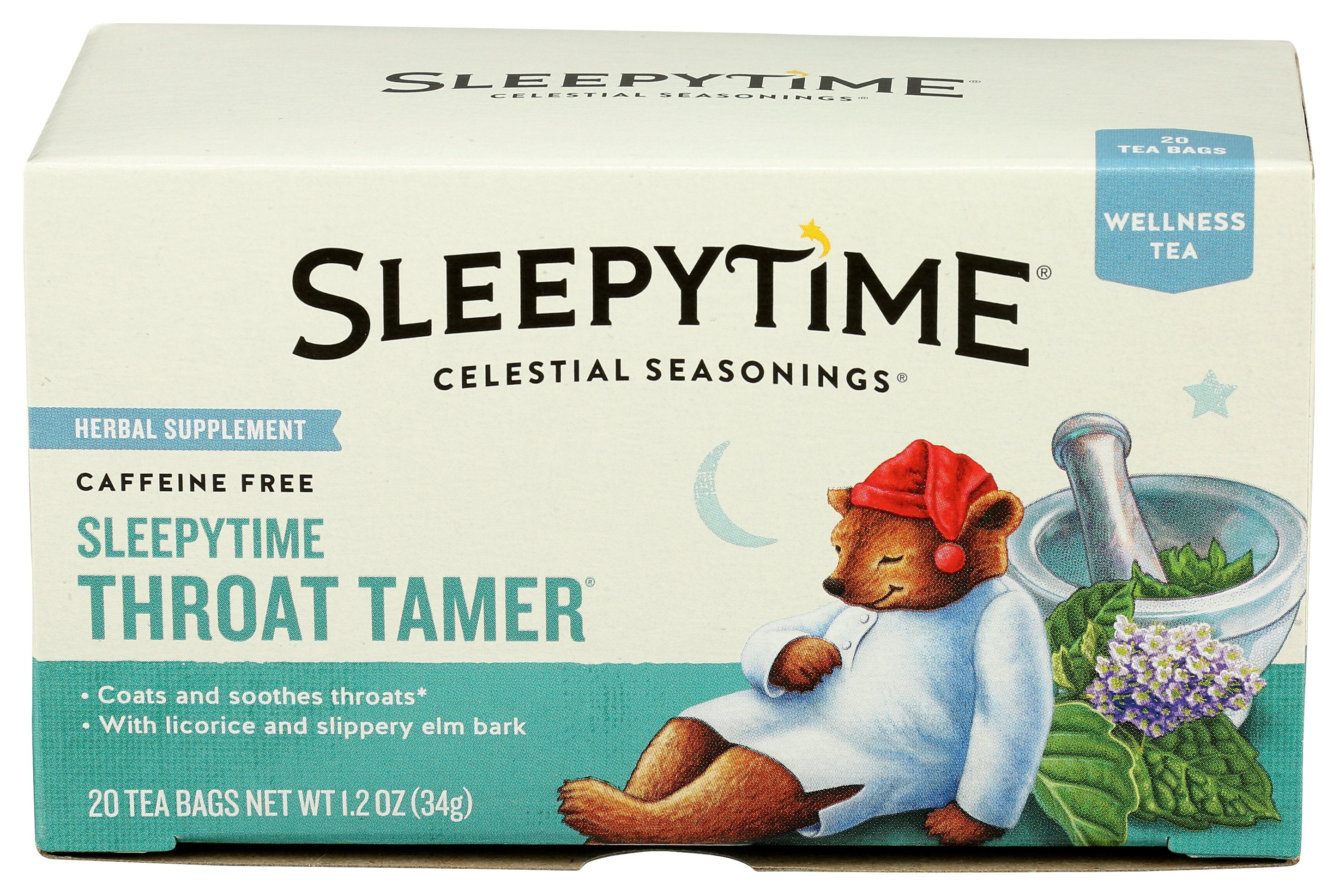 CELESTIAL SEASONINGS TEA HERB SLPYTIME THRT T - Case of 6