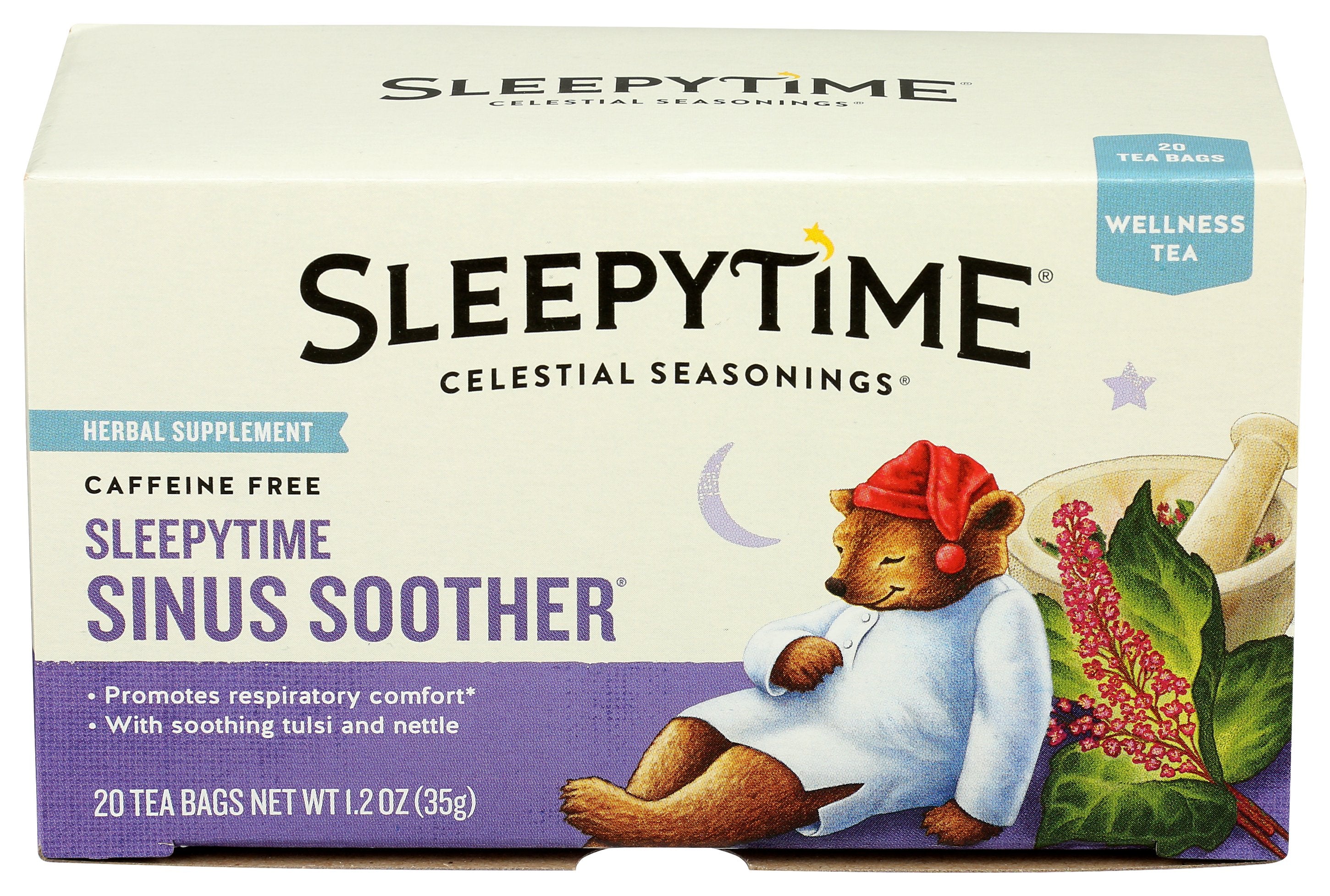 CELESTIAL SEASONINGS TEA SLPYTIME SINUS STHR - Case of 6