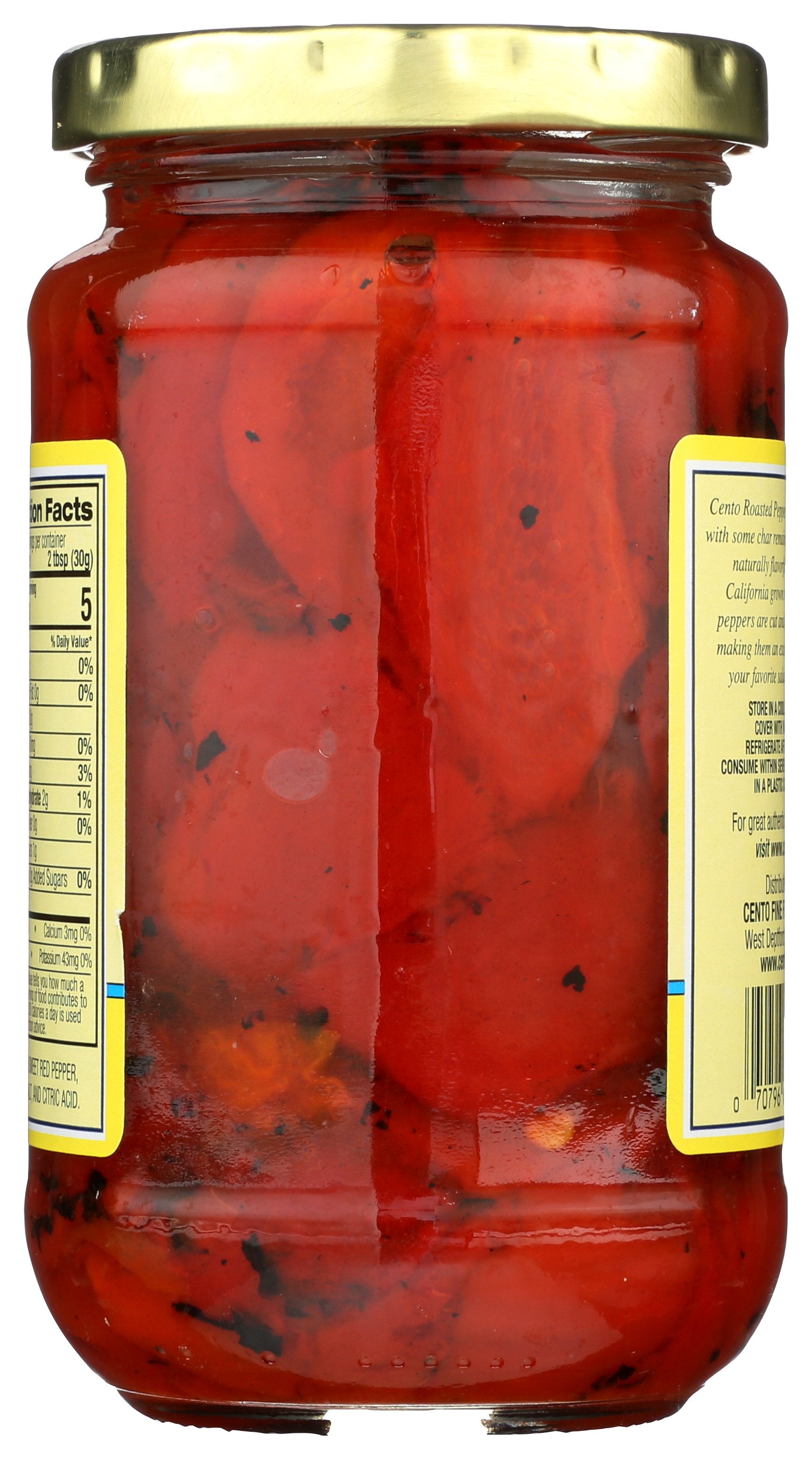 CENTO PEPPER RSTD - Case of 12 [CENTO - PEPPERS - ROASTED - 12 OUNCE - 12 OZ]