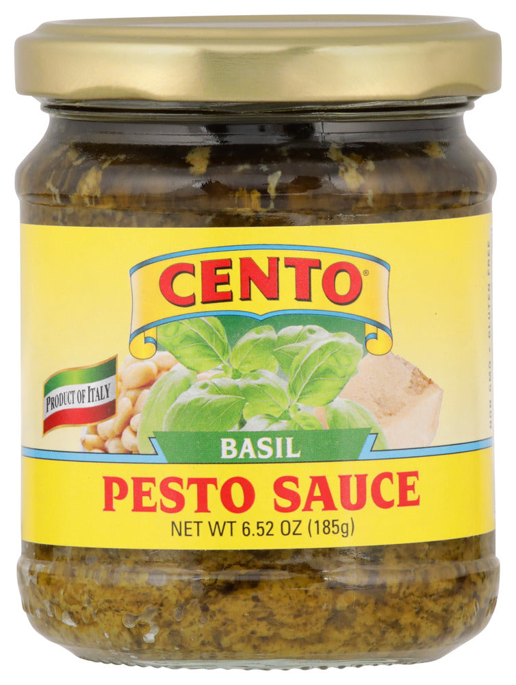 Cento Basil Pesto Sauce - Case of 12 - 6.52 OZ