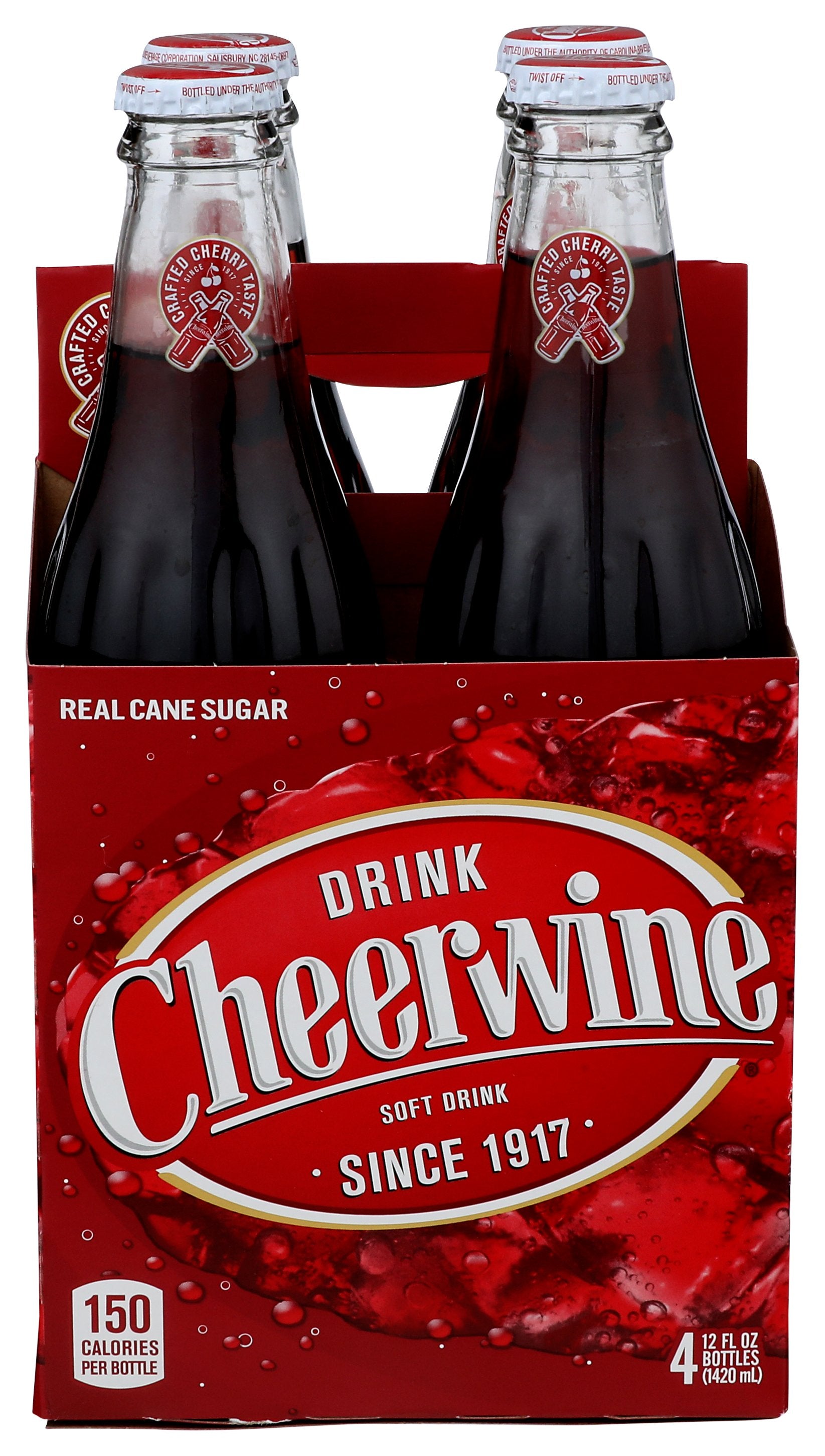 CHEERWINE SODA CHEERWINE GLS 4PK - Case of 6