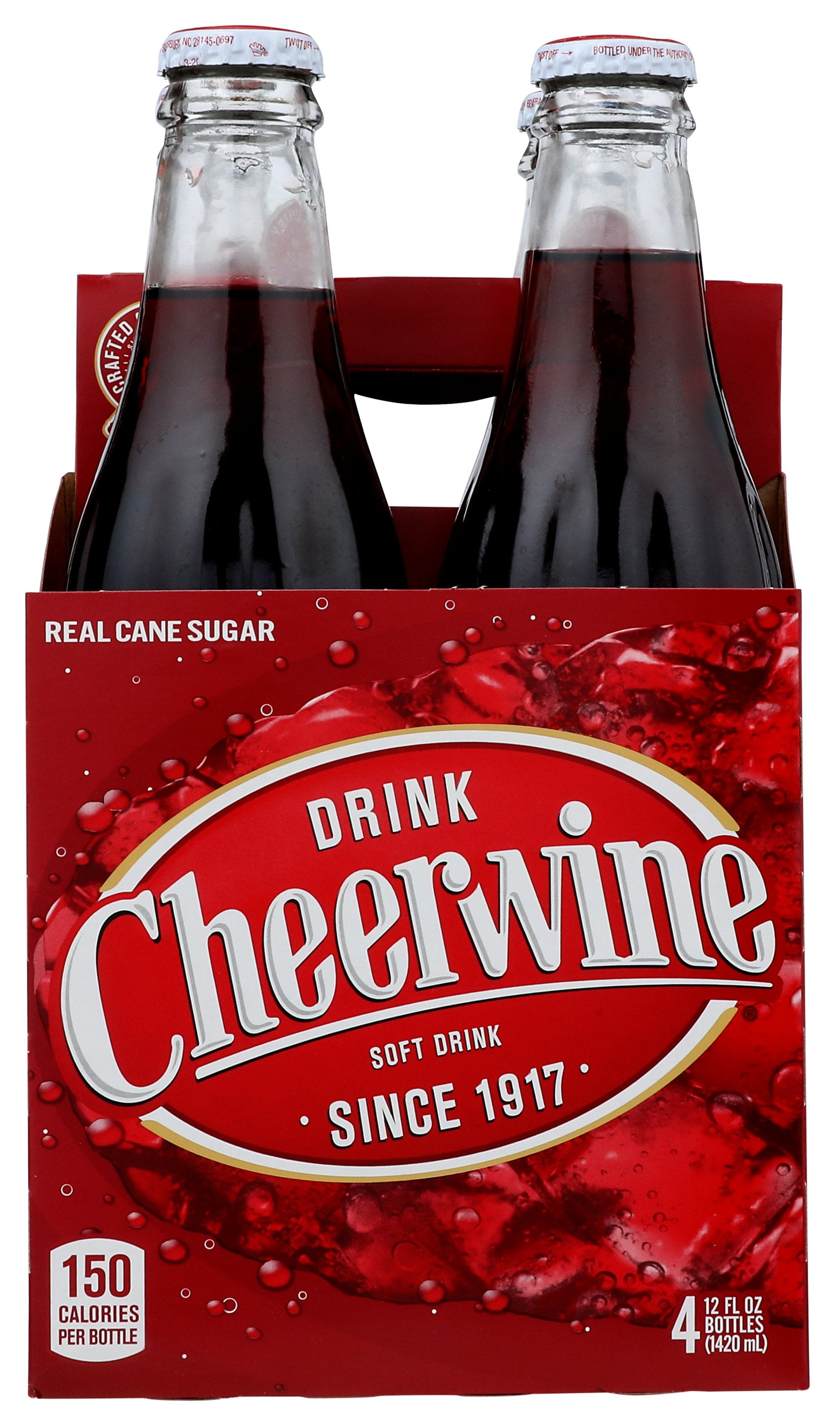 CHEERWINE SODA CHEERWINE GLS 4PK - Case of 6