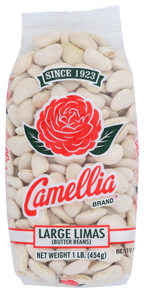 Camellia Brand Dried Large Lima Beans - Case of 12 - 16 oz
