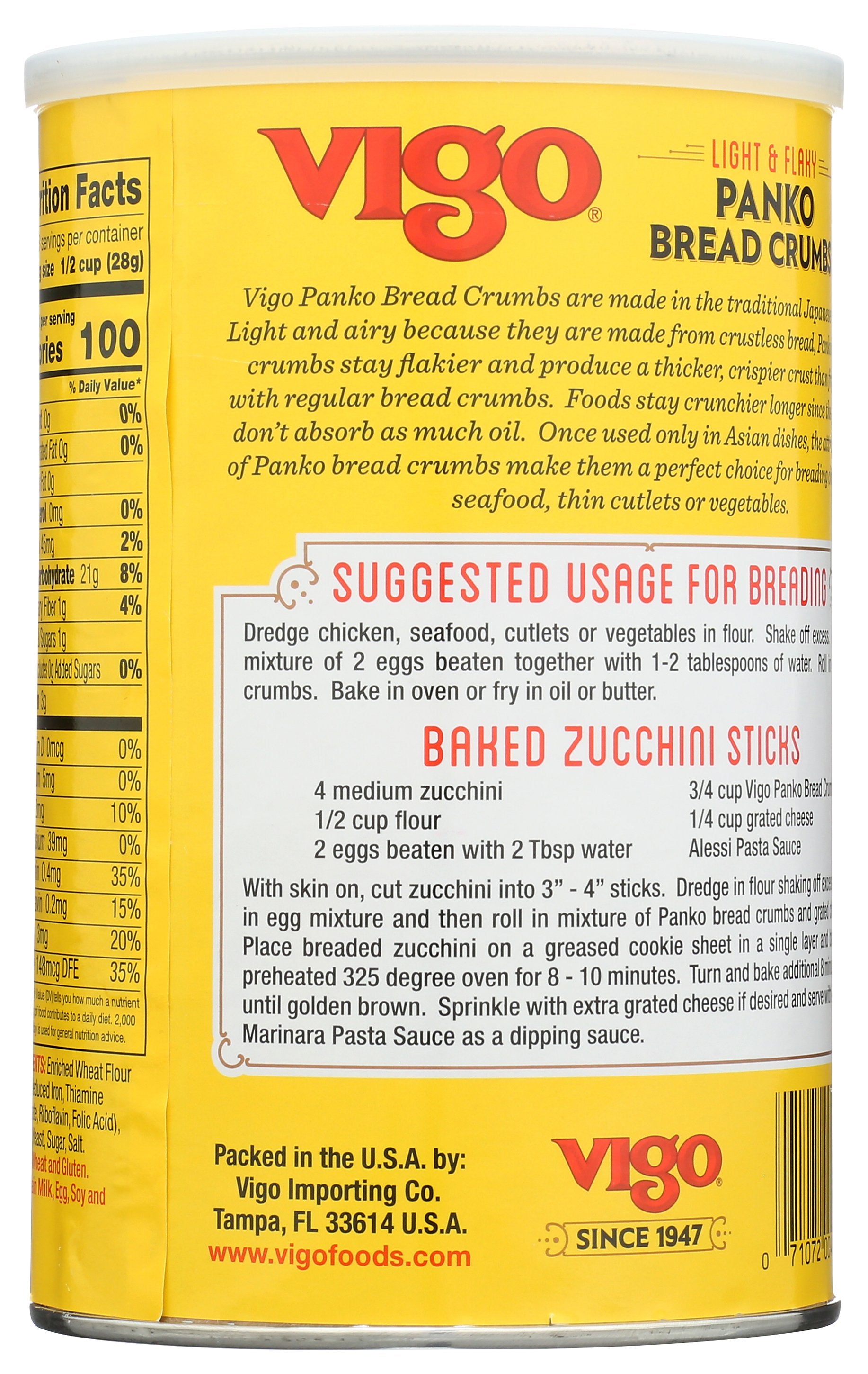 VIGO BREADCRUMB PANKO PLN - Case of 6