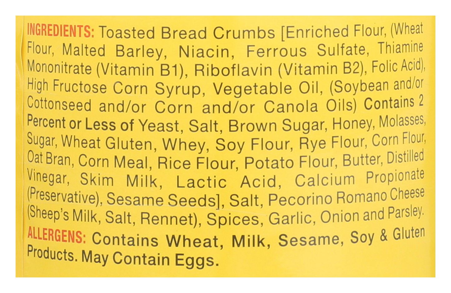 VIGO BREADCRUMB ITAL - Case of 12 [BREADCRUMB ITAL - 24 OZ]