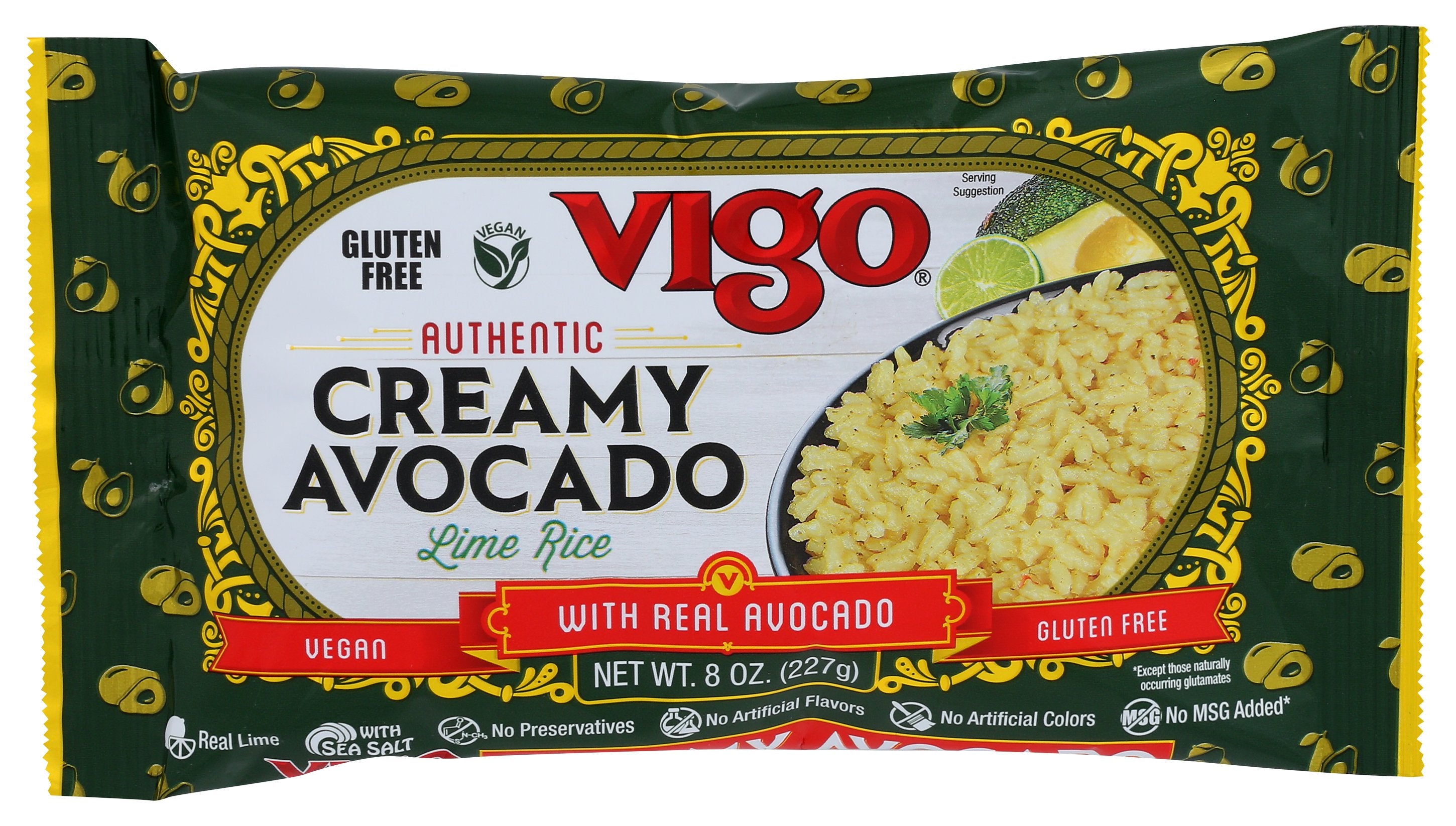 VIGO RICE CRMY AVOCADO LIME - Case of 12