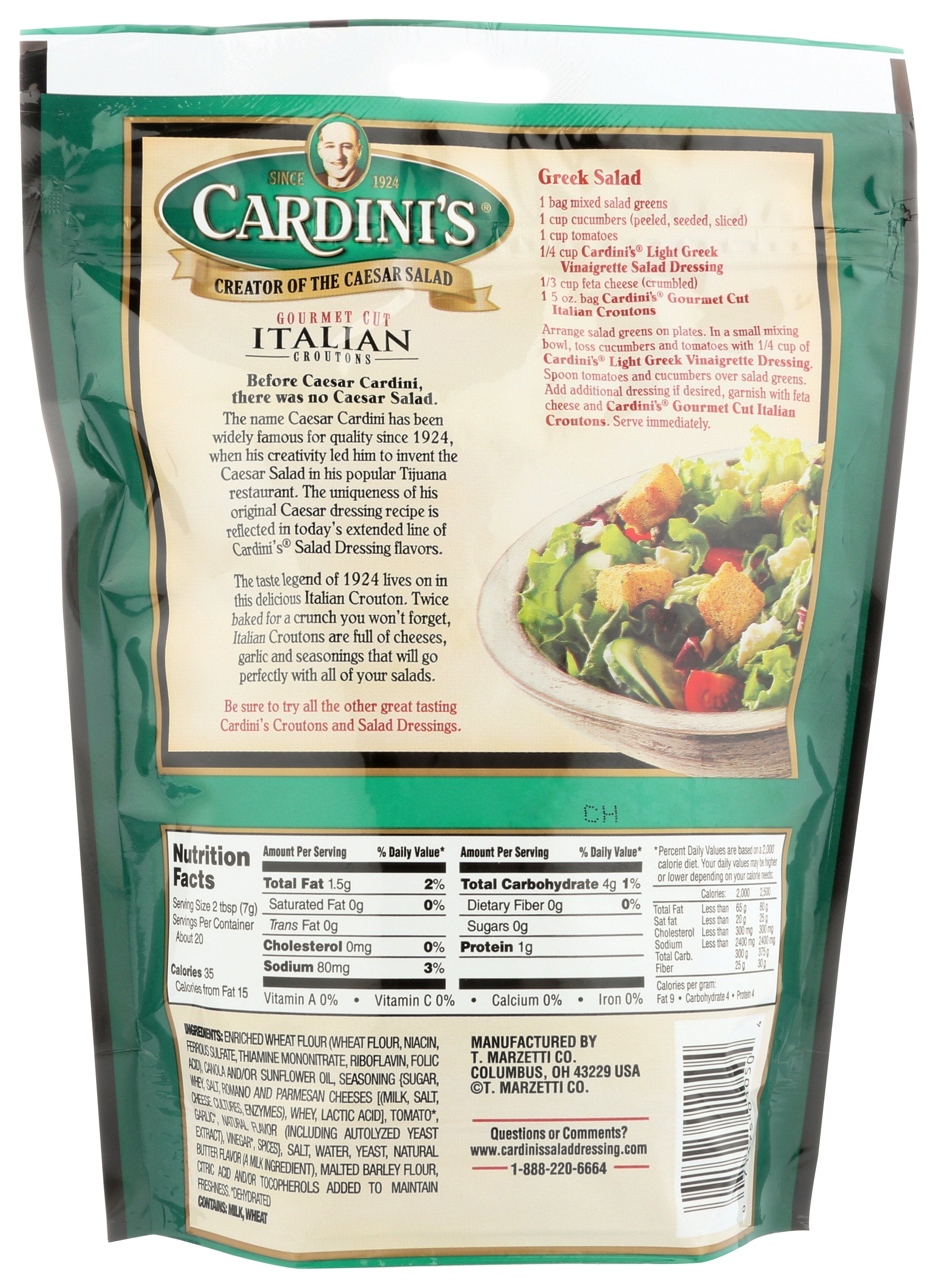 CARDINI CROUTON GRMT ITAL - Case of 12