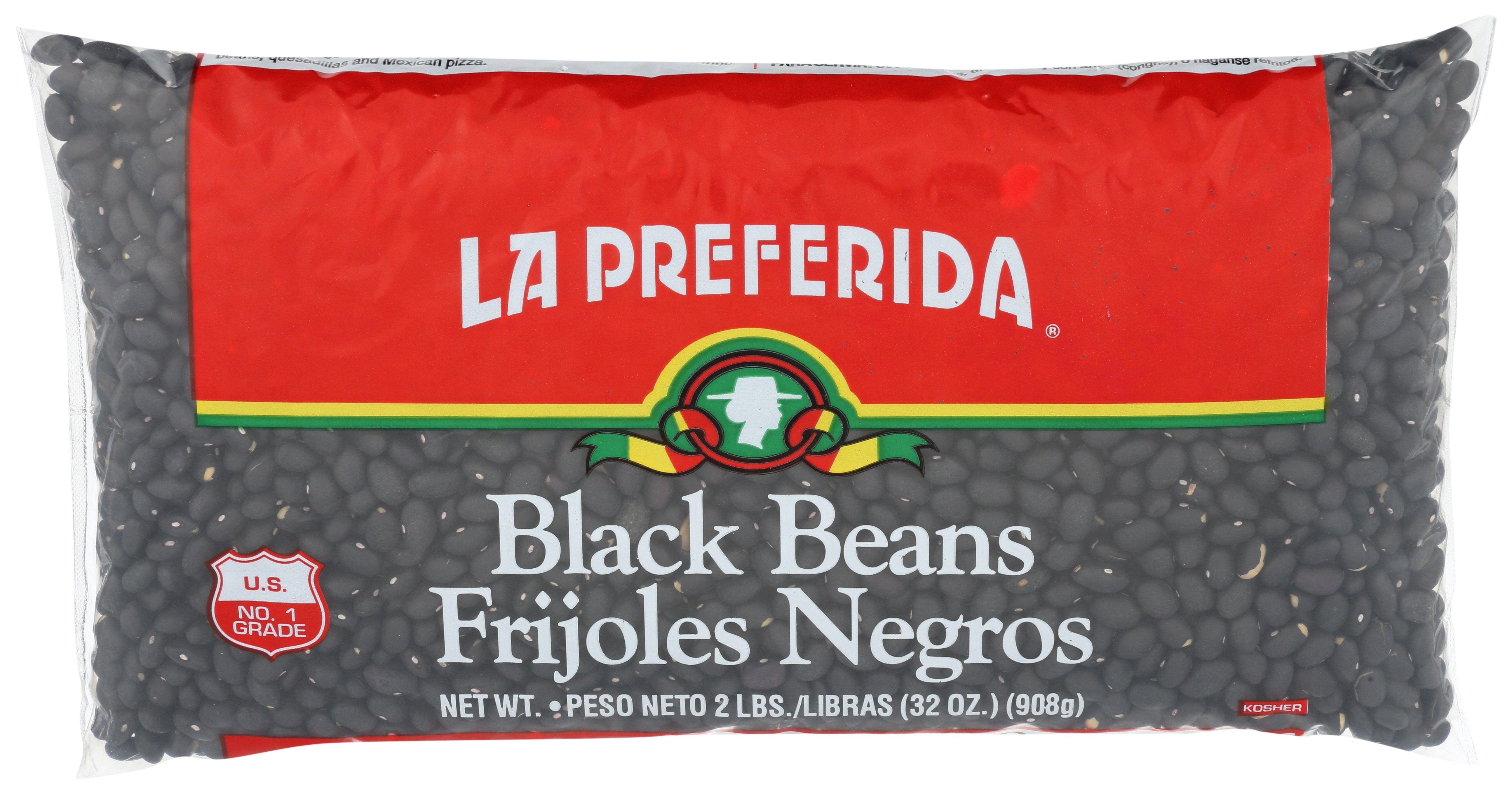 LA PREFERIDA BEAN BLACK - Case of 12 [BEAN BLACK - 2 LB]