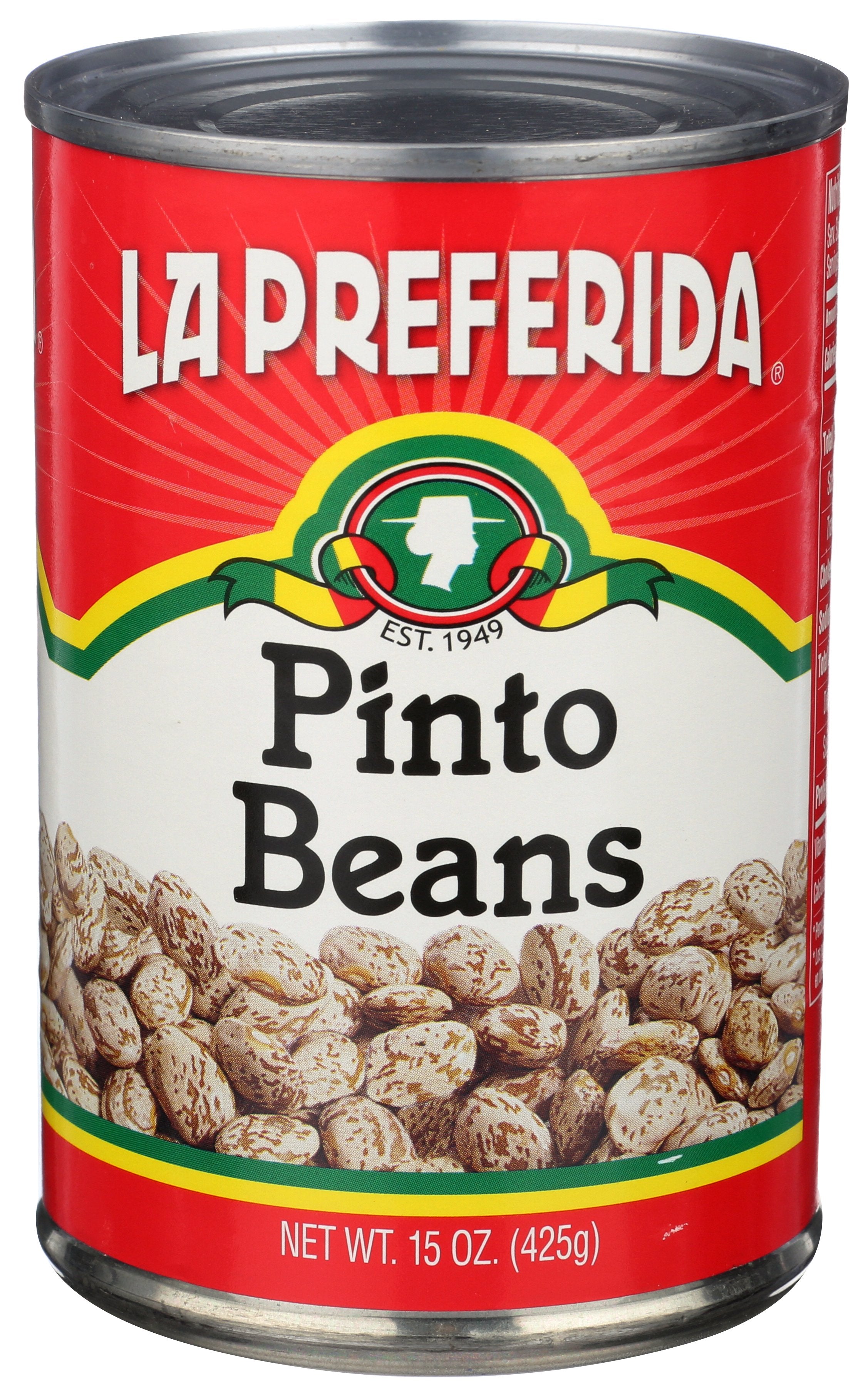 LA PREFERIDA BEAN PINTO - Case of 12 [PINTO BEANS - 15 OZ]