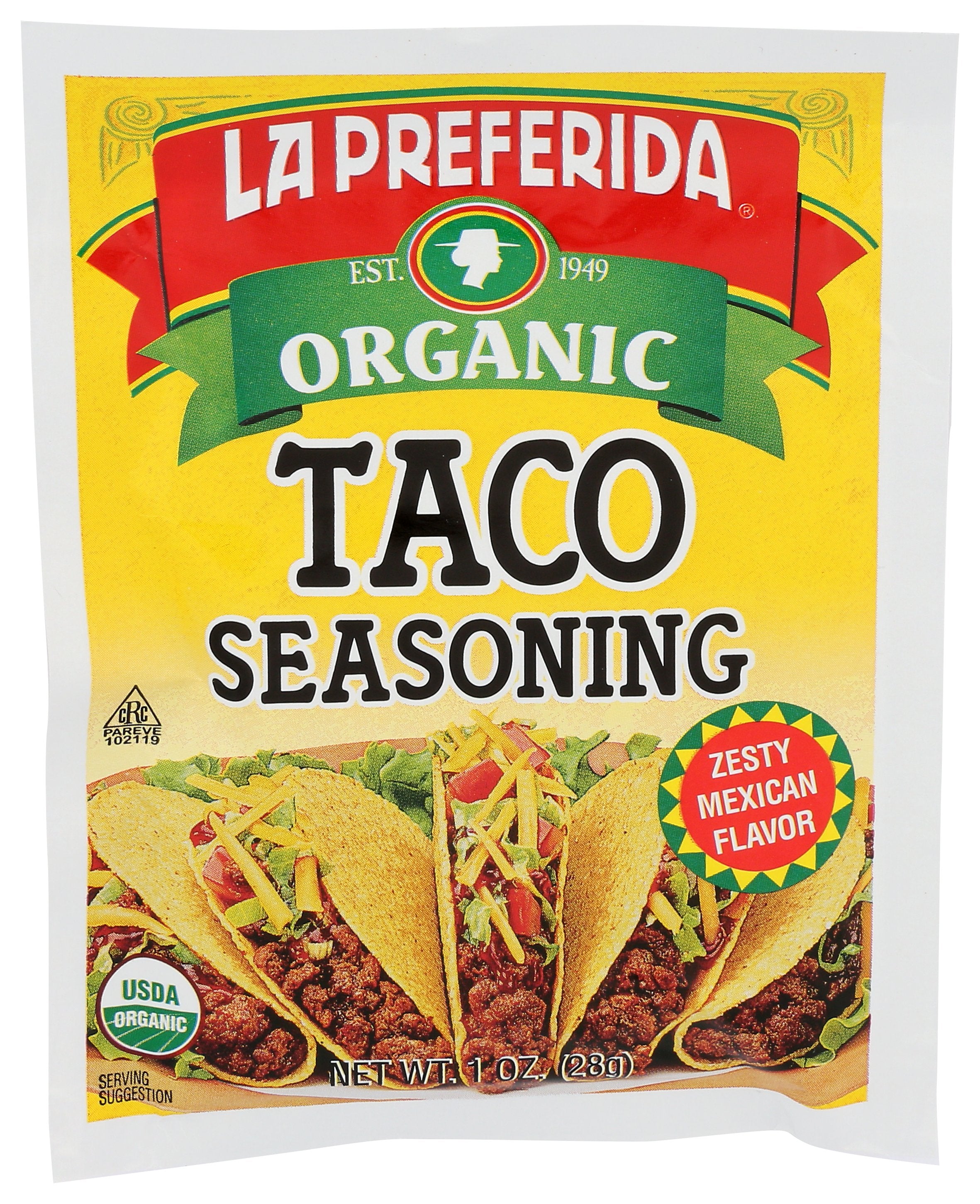 LA PREFERIDA SEASONING TACO - Case of 12 [SEASONING TACO - 1 OZ]