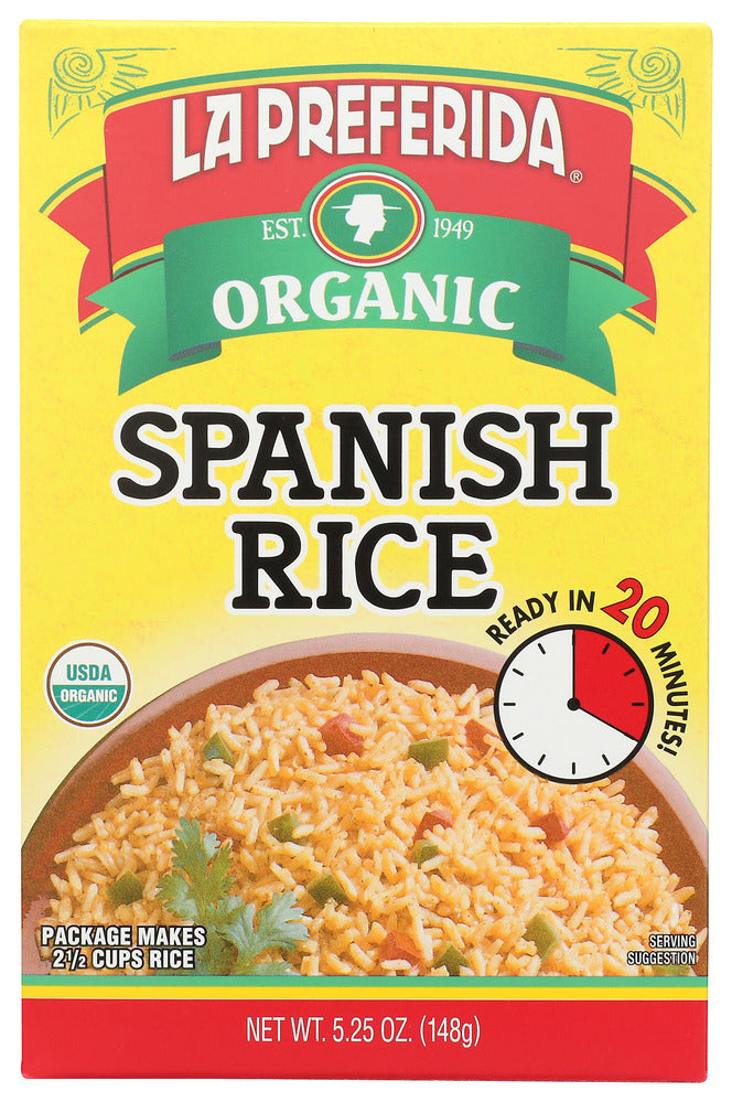 La Preferida Rice Spanish Organic - Count of 9 - 5.25oz