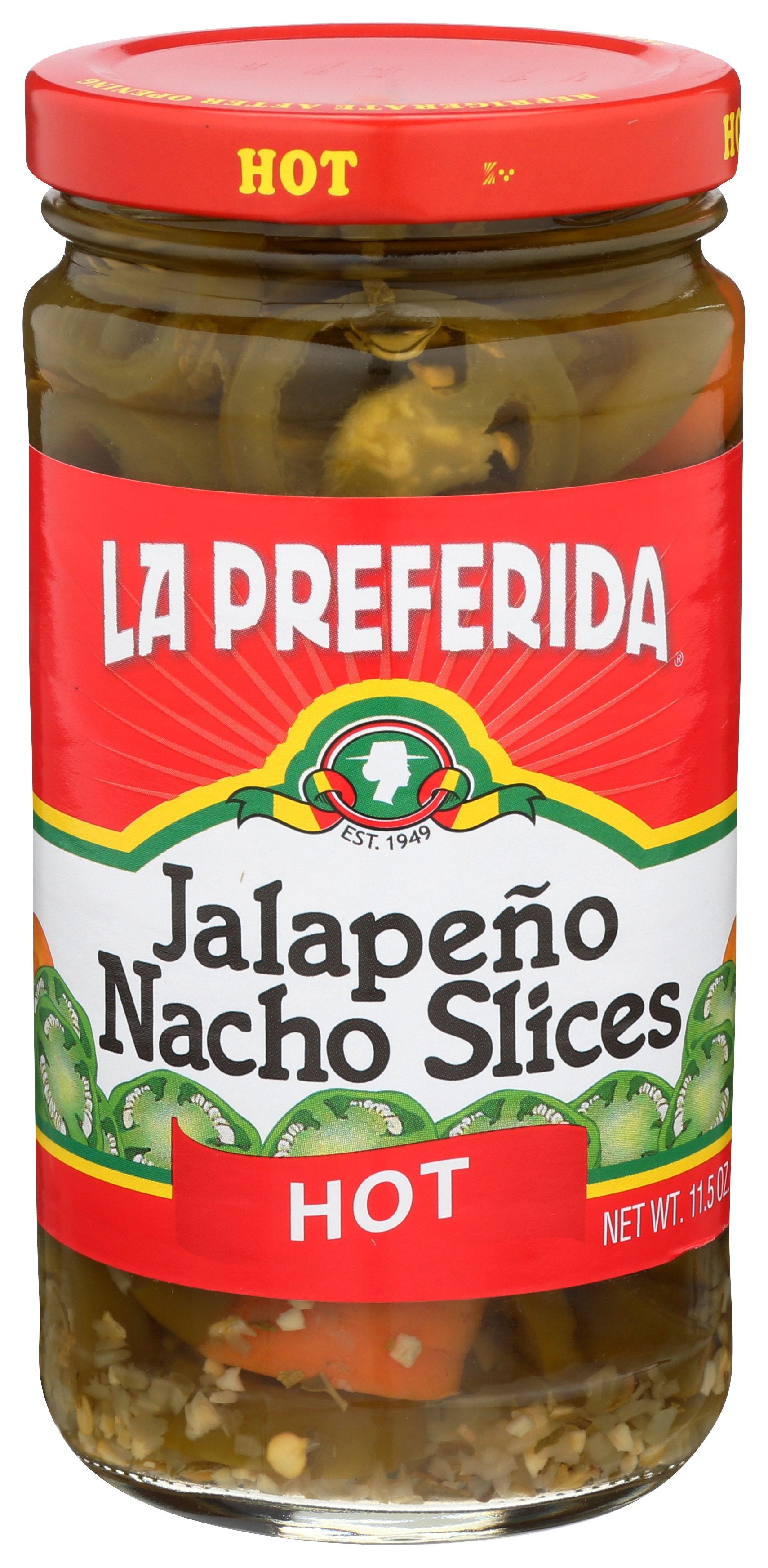 LA PREFERIDA PEPPER JLPNO SLC HOT - Case of 12