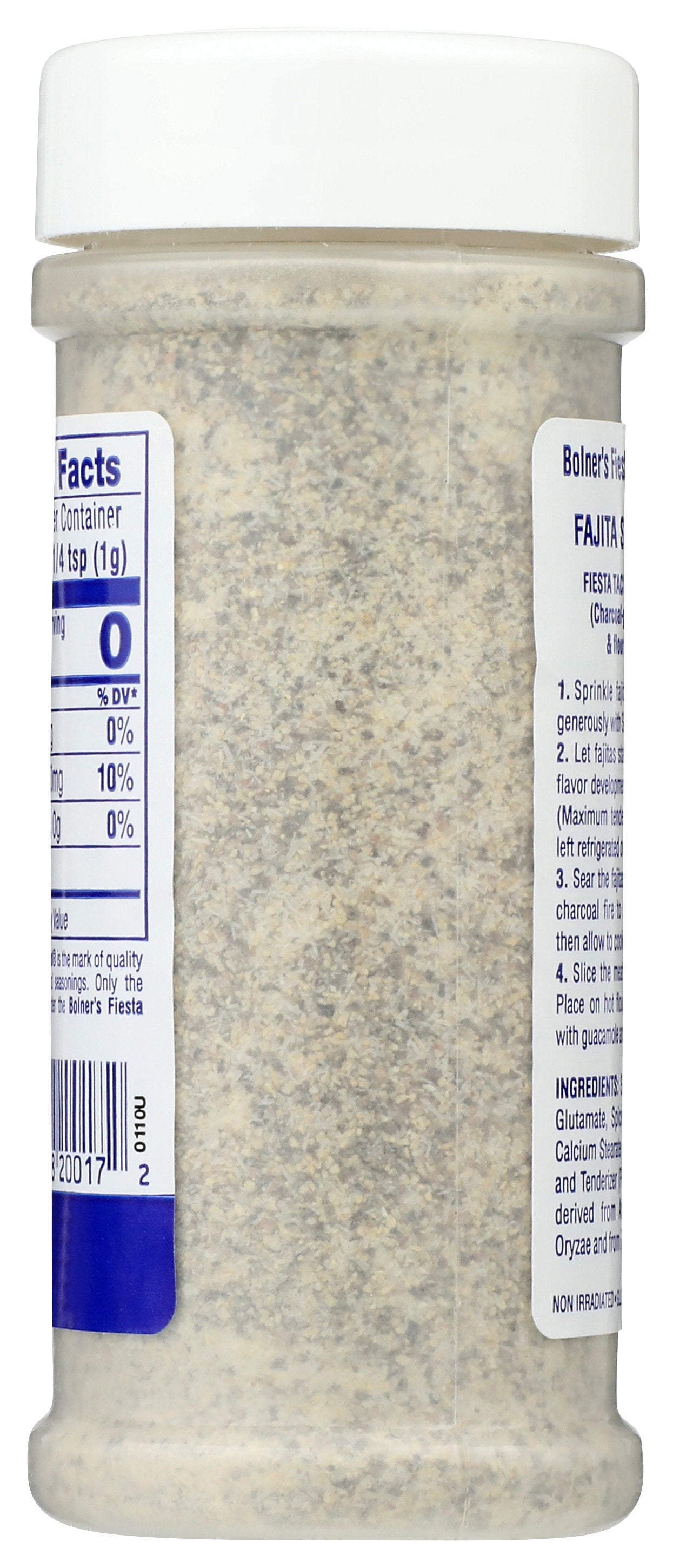 FIESTA SSNNG FAJITA - Case of 6 [BOLNER'S FIESTA BRAND - SEASONING - FAJITA - 7 OUNCE - 7 OZ]