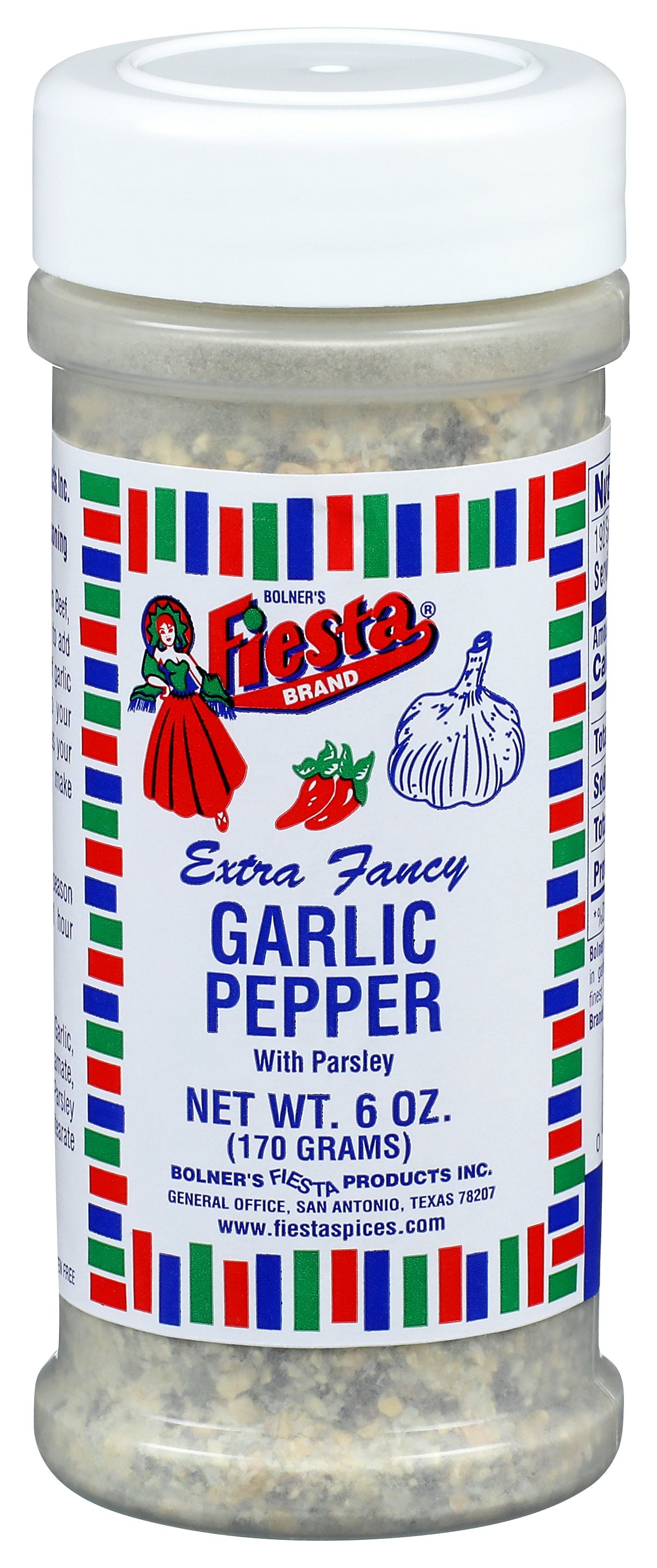 FIESTA SSNNG GARLIC PEPPER - Case of 6