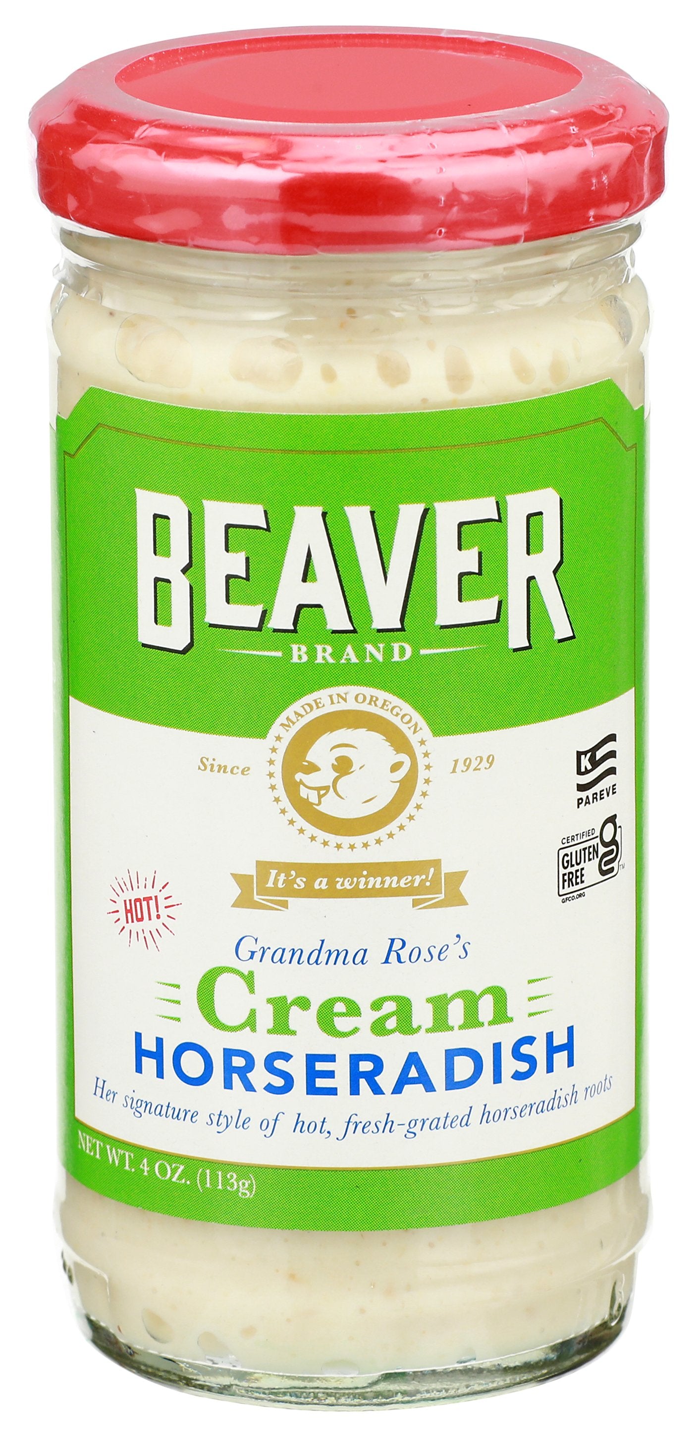 BEAVER HORSERADISH CREAM STYLE - Case of 12