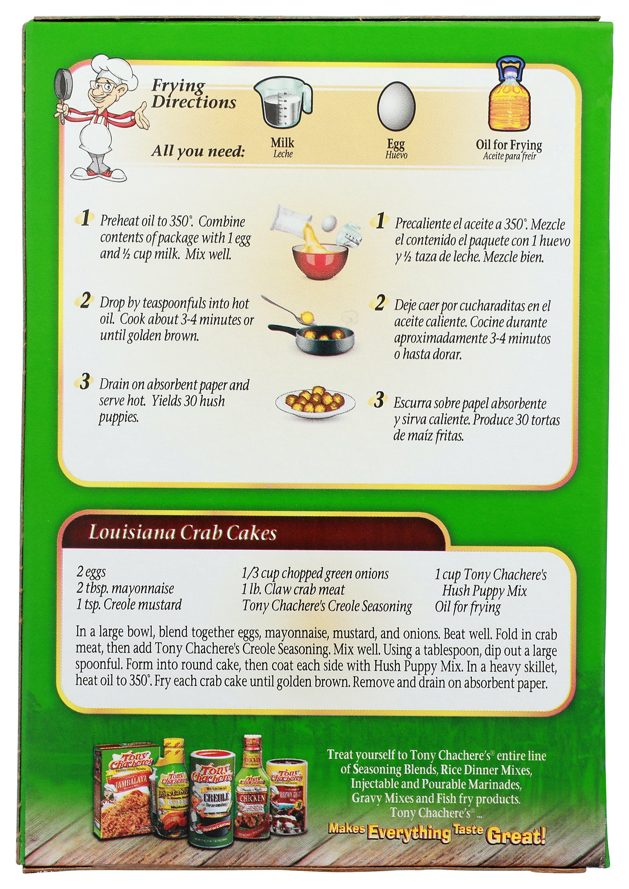 TONY CHACHERES MIX HUSH PUPPY CREOLE - Case of 12