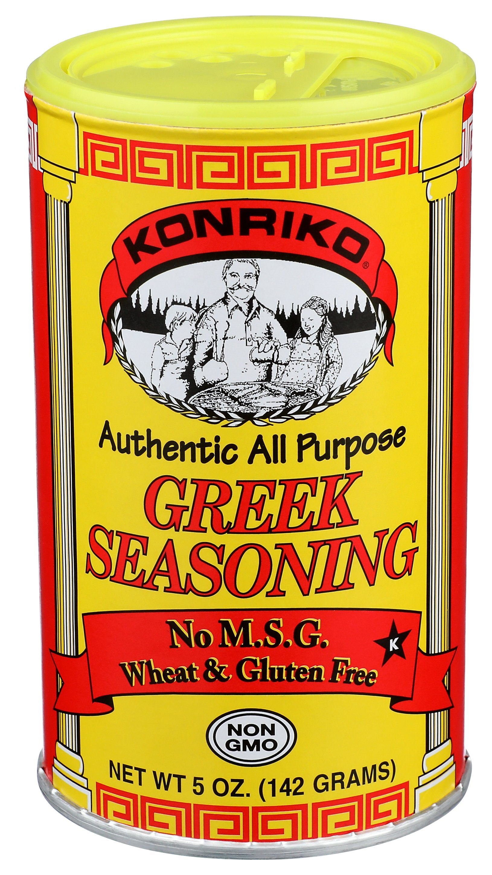 KONRIKO SSNNG GREEK - Case of 6 [KONRIKO - GREEK SEASONING - 5 OUNCE - 5 OZ]