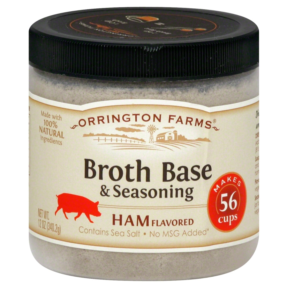 Orrington Farms Base Granular Ham Natural - Case of 6 - 12 oz