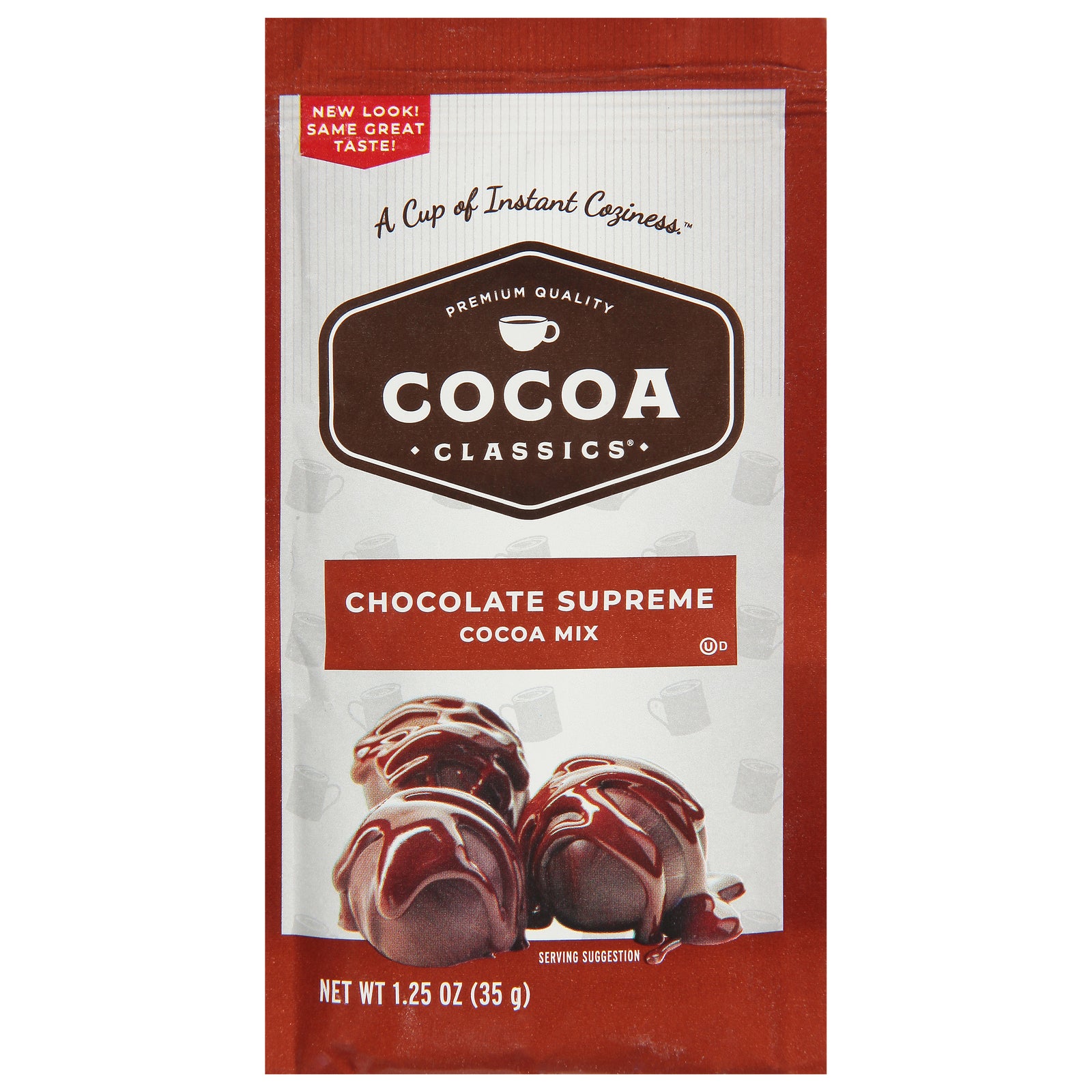 Cocoa Classics - Cocoa Packet Choc Supreme - CS of 12-1.25 OZ