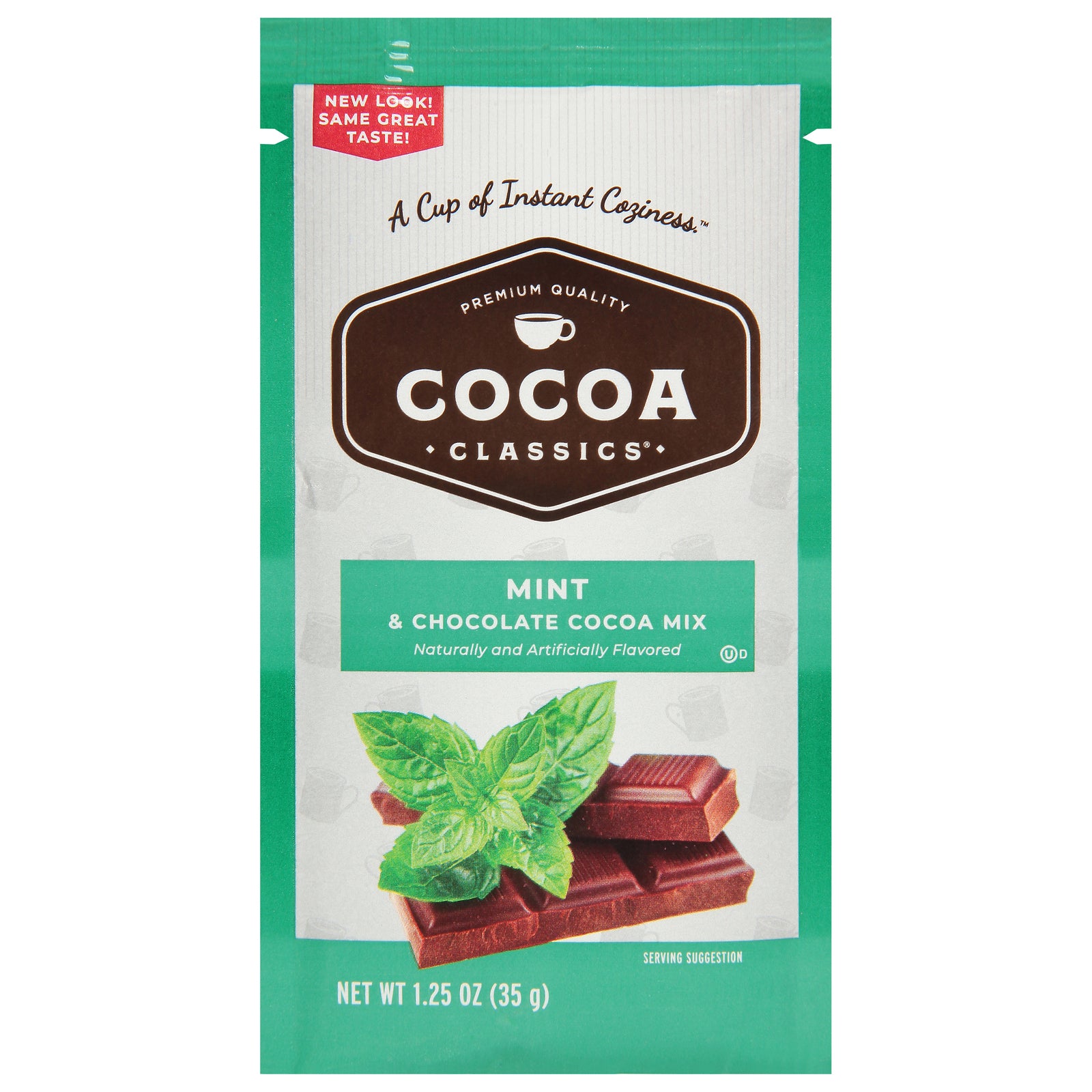 Cocoa Classics - Cocoa Packet Choc Mint - CS of 12-1.25 OZ