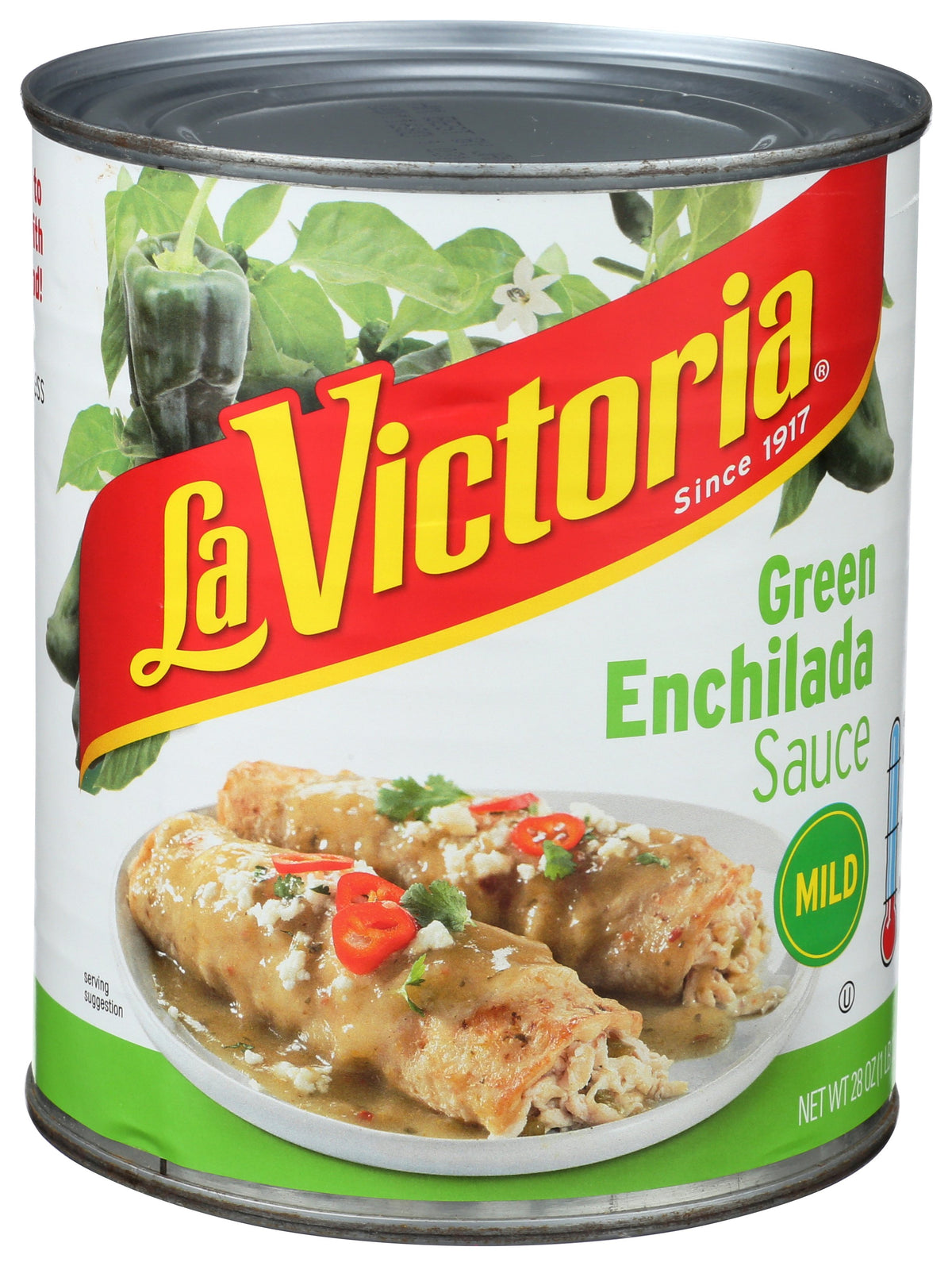 LA VICTORIA SAUCE ENCHLDA MILD GRN CHILI - Case of 6
