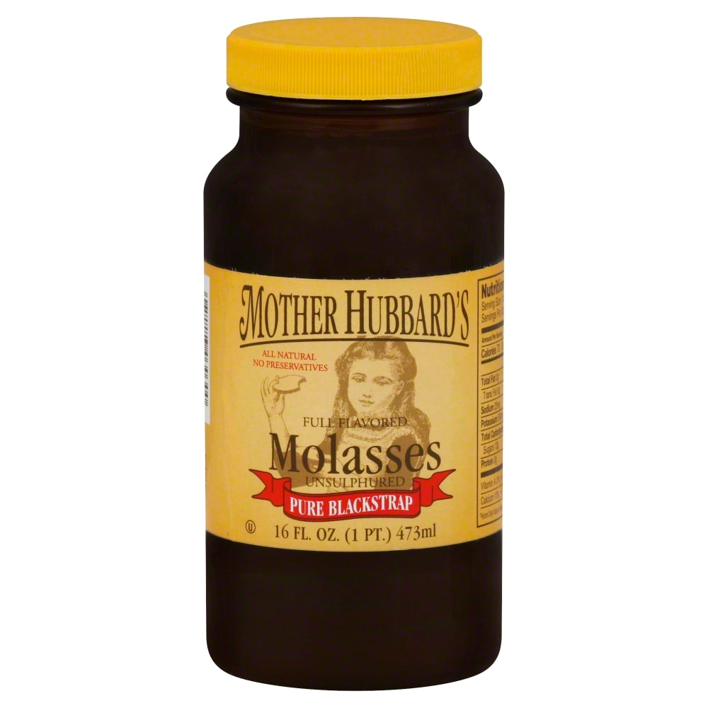 Mother Hubbard Molasses Blackstrap - Case of 6 - 16 oz