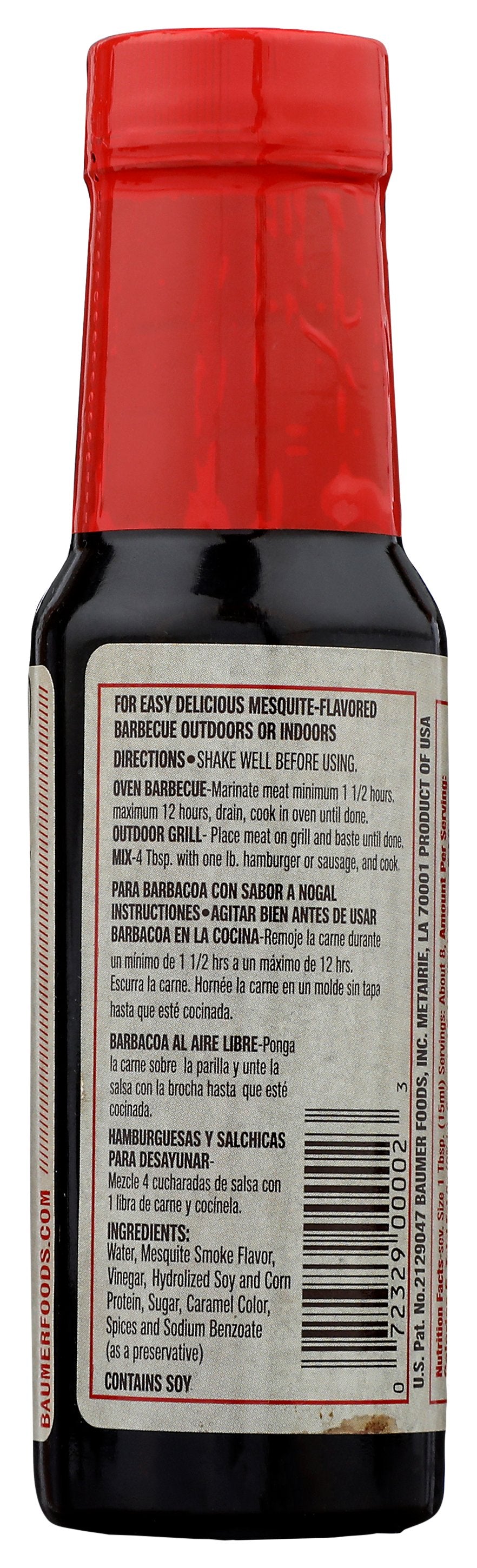 FIGARO LIQ SMOKE MARINADE MESQUITE - Case of 12